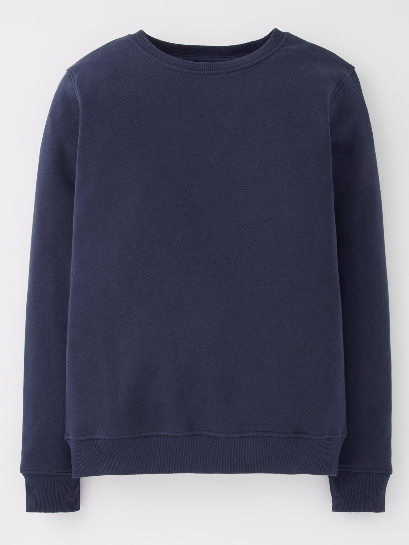 Image 2 of 6 of The Very Collection Boys Crew Sweatshirt - Navy