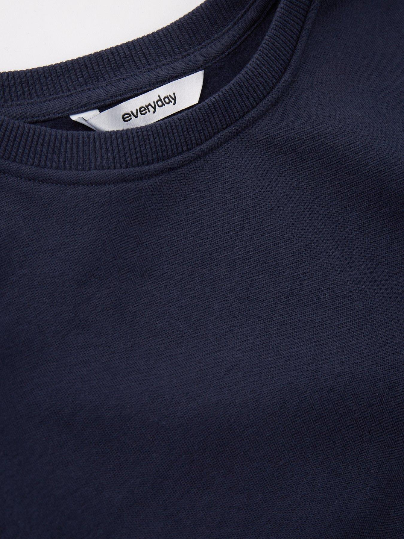 Image 3 of 4 of Everyday Boys Crew Sweatshirt - Navy