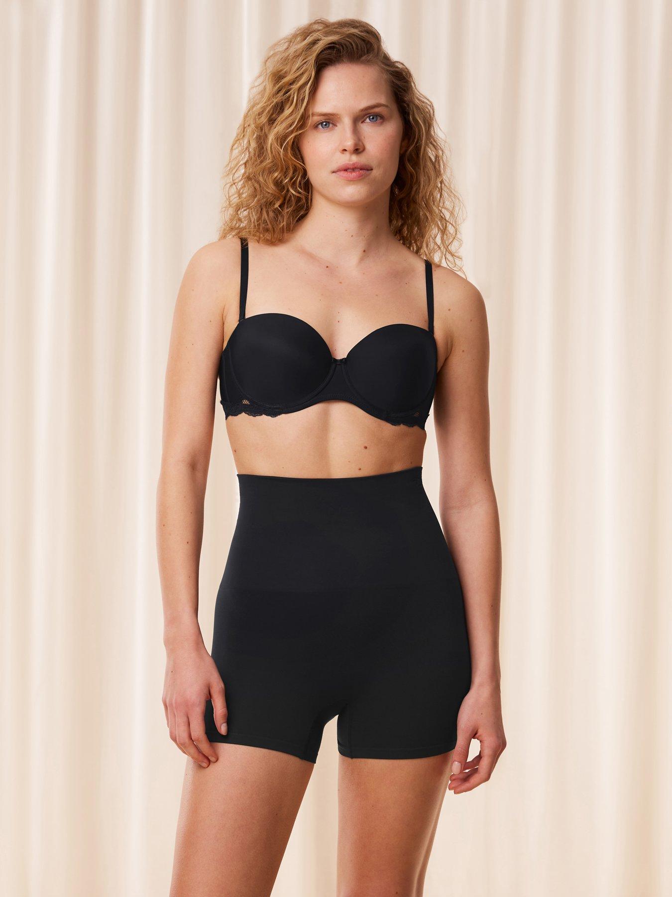 triumph-soft-sculpt-bandeau-short-blackback