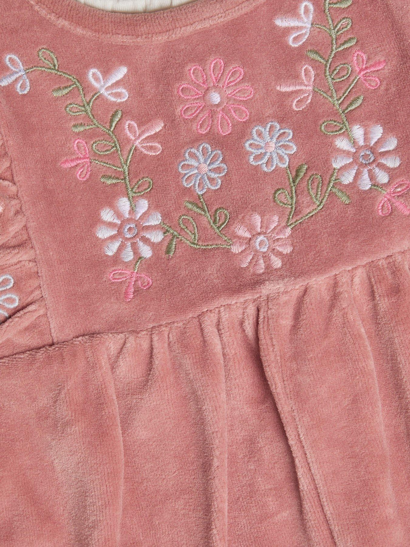 monsoon-baby-girls-velour-embroidered-romper-and-tshirt-pinkoutfit