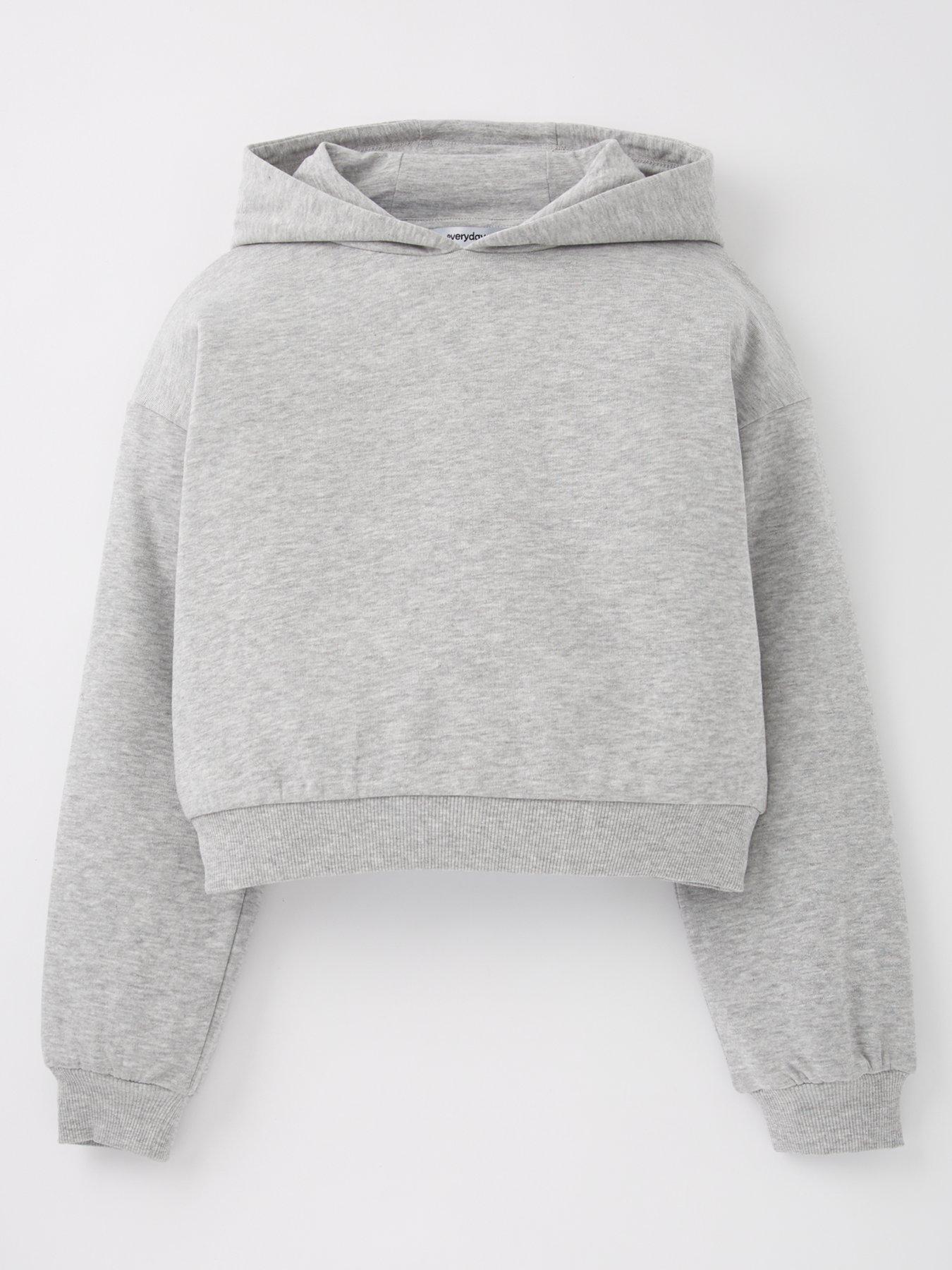 Image 1 of 4 of The Very Collection Girls Single Hoodie - Grey