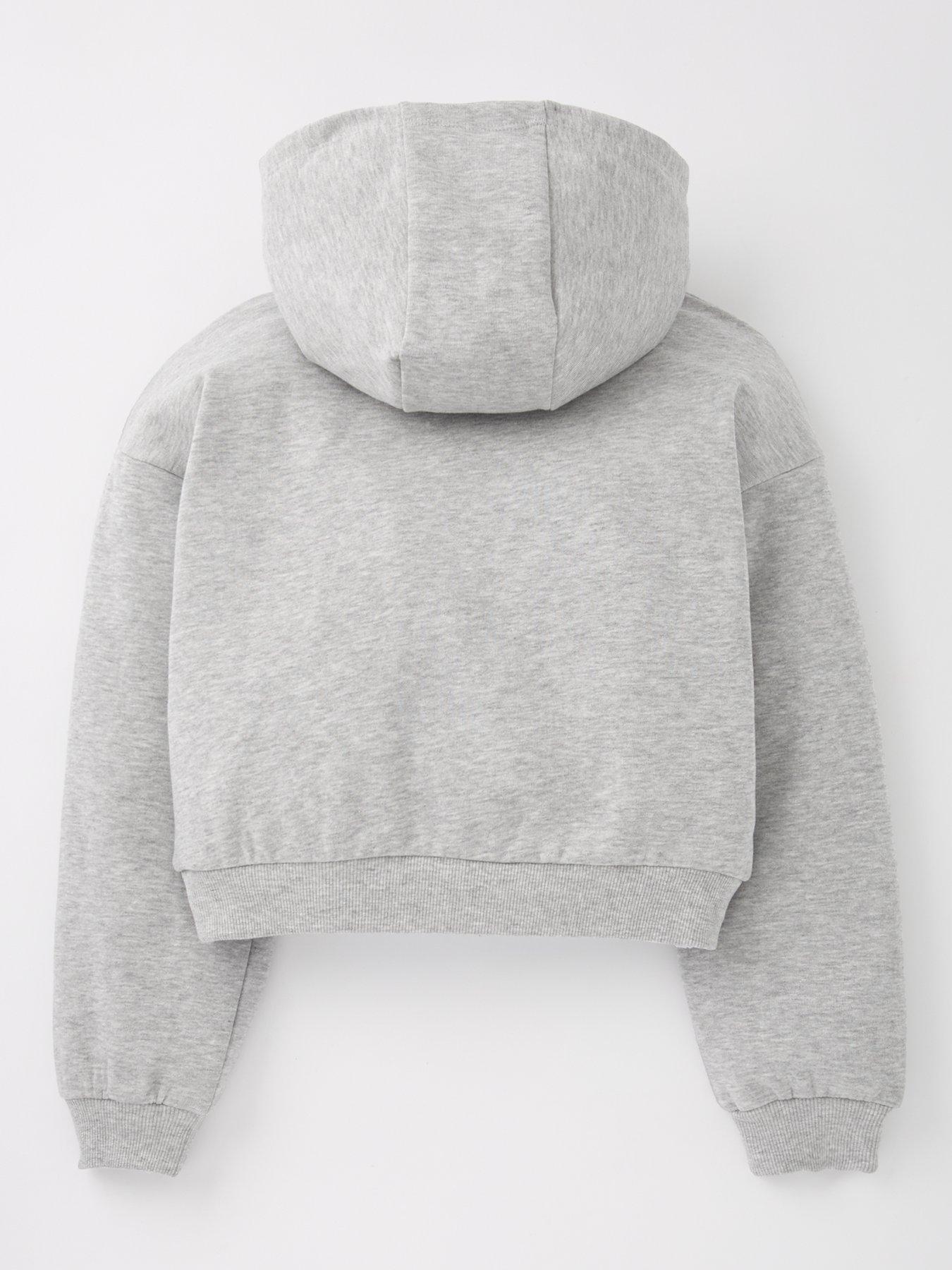 Image 2 of 4 of The Very Collection Girls Single Hoodie - Grey