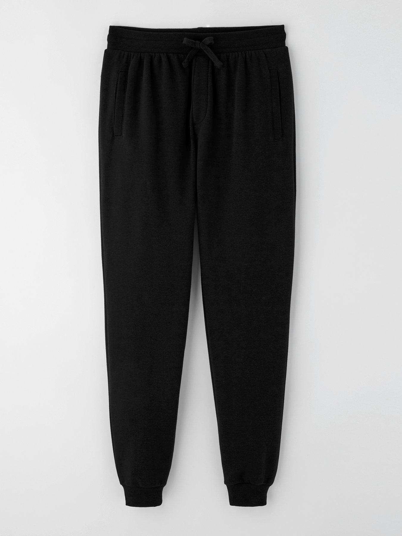 the-very-collection-boys-jogging-bottoms-blackfront