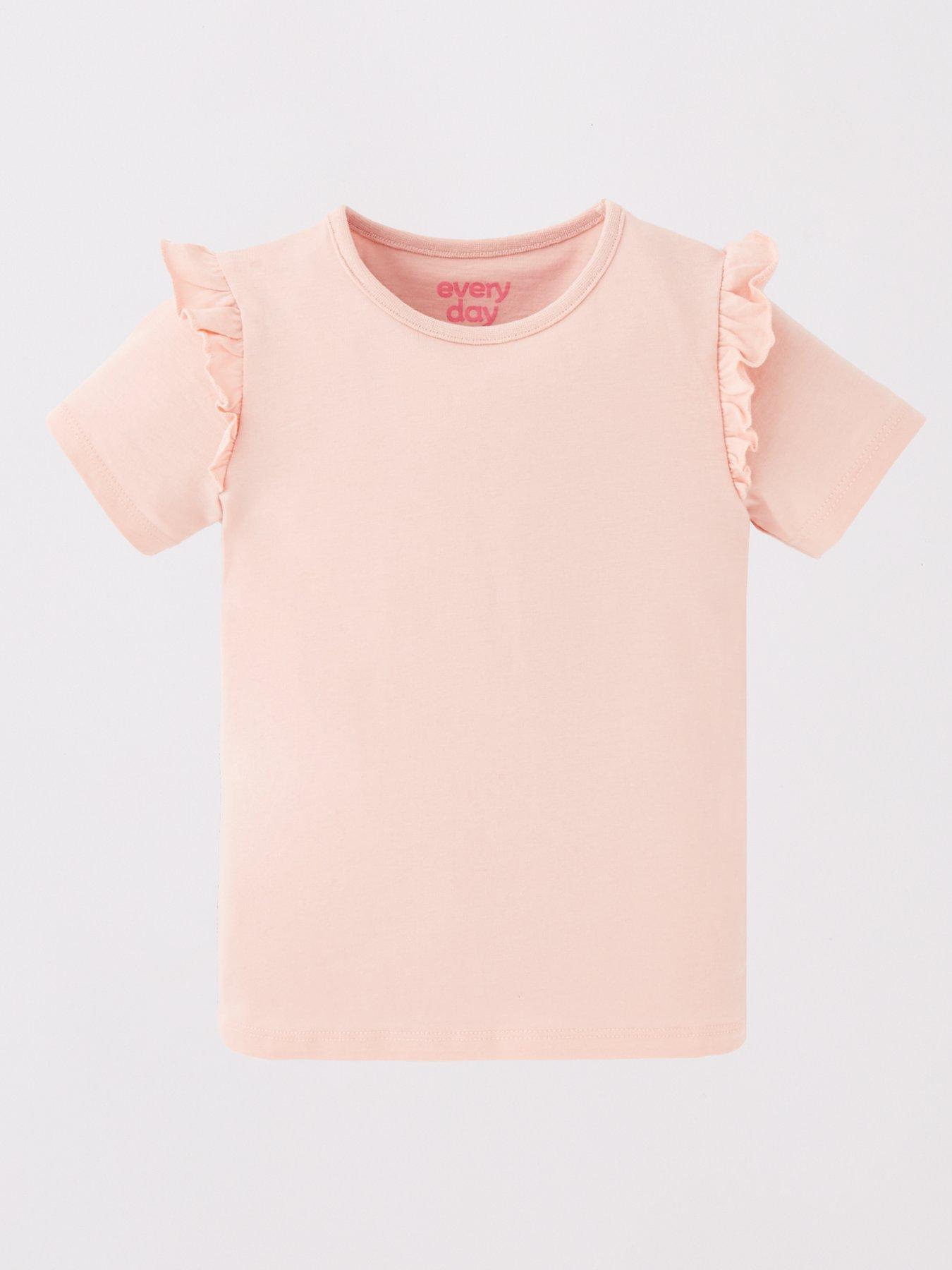 Image 3 of 5 of Everyday Girls 6 Pack Core Short Sleeve T-Shirt - Multi