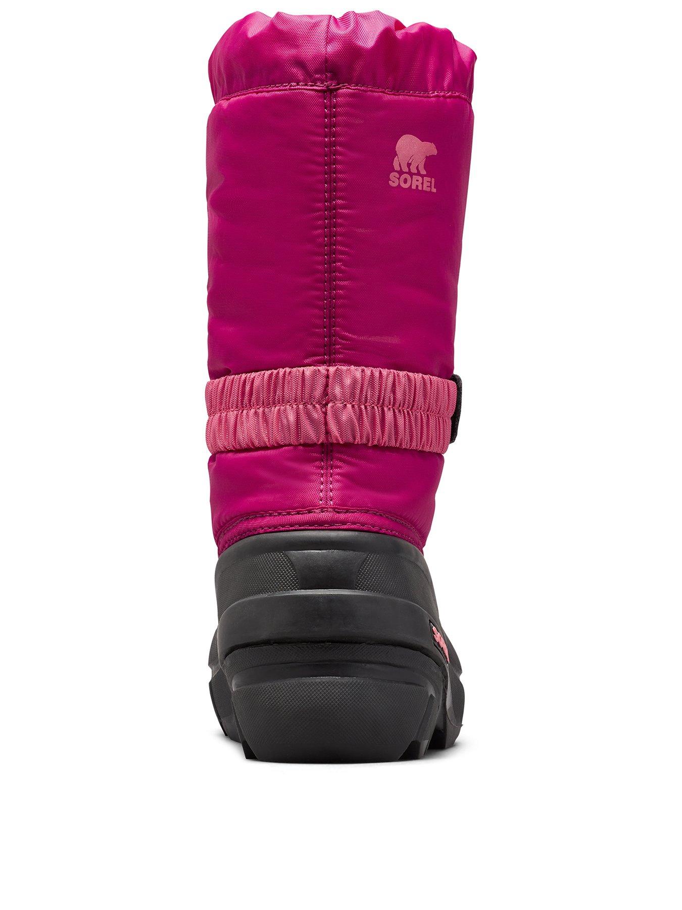 sorel-kids-youth-flurry-boots-dark-pinkback