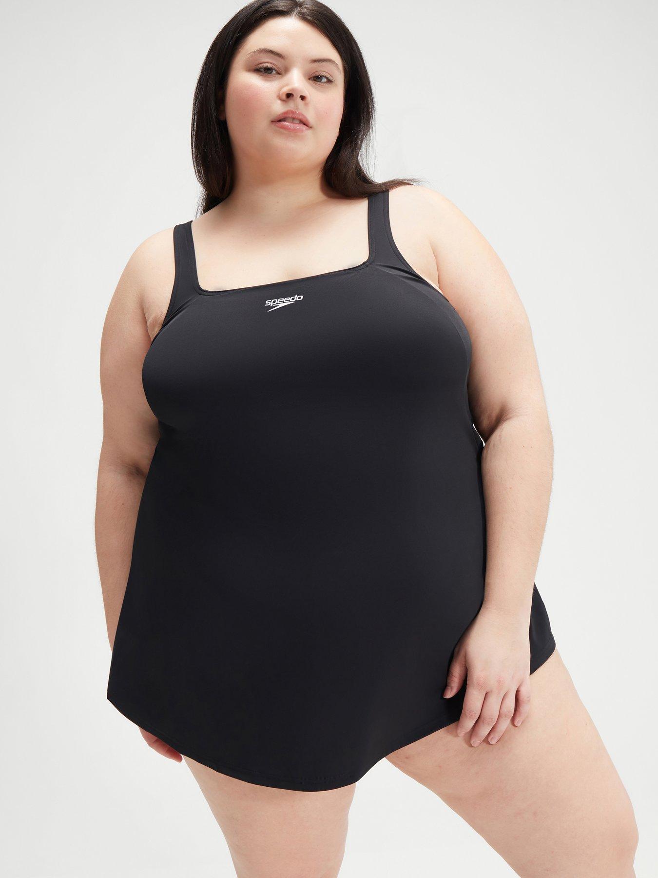 speedo-womens-plus-size-swim-dress-black