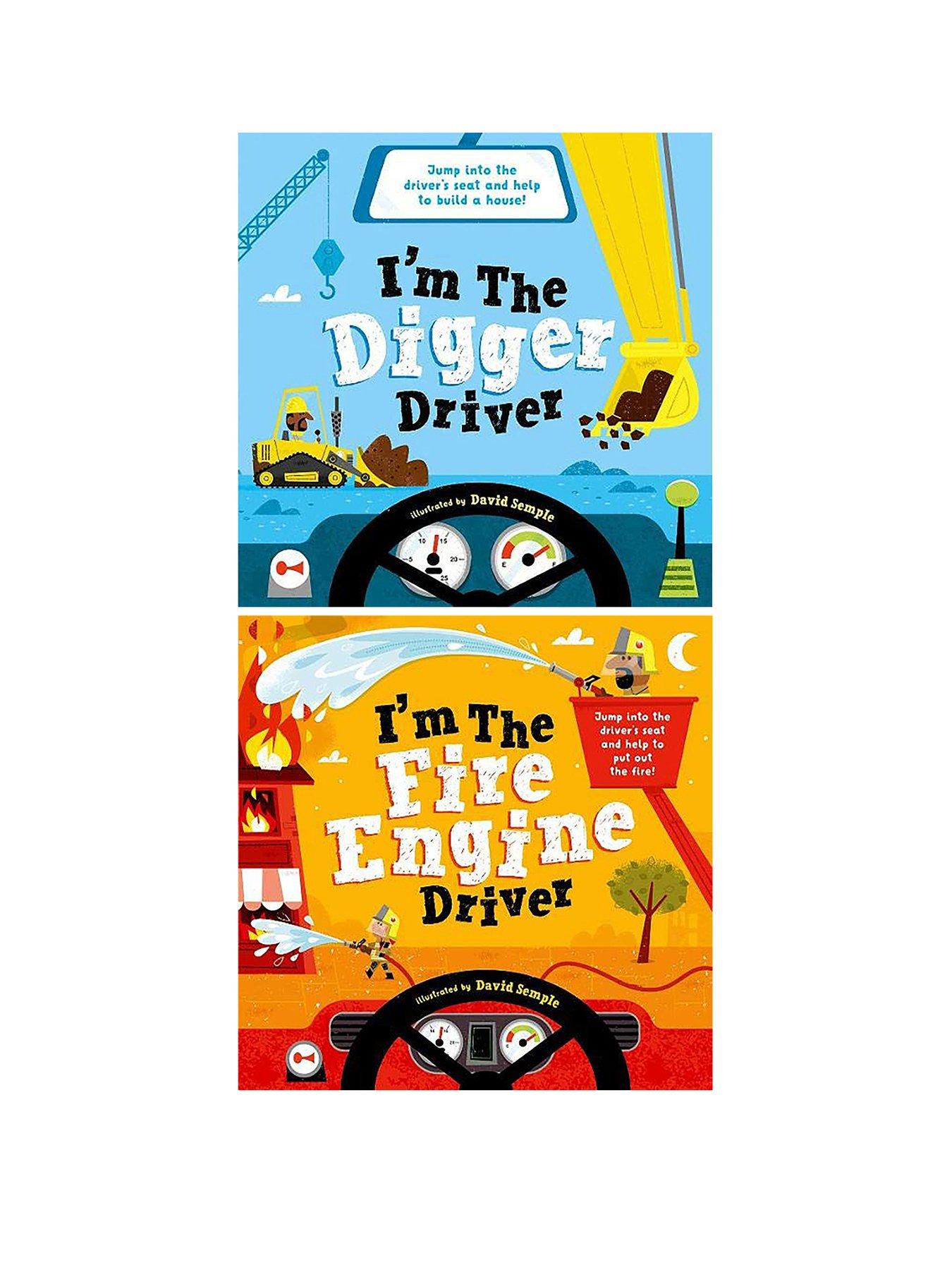 im-the-digger-fire-engine-driver-2-book-set