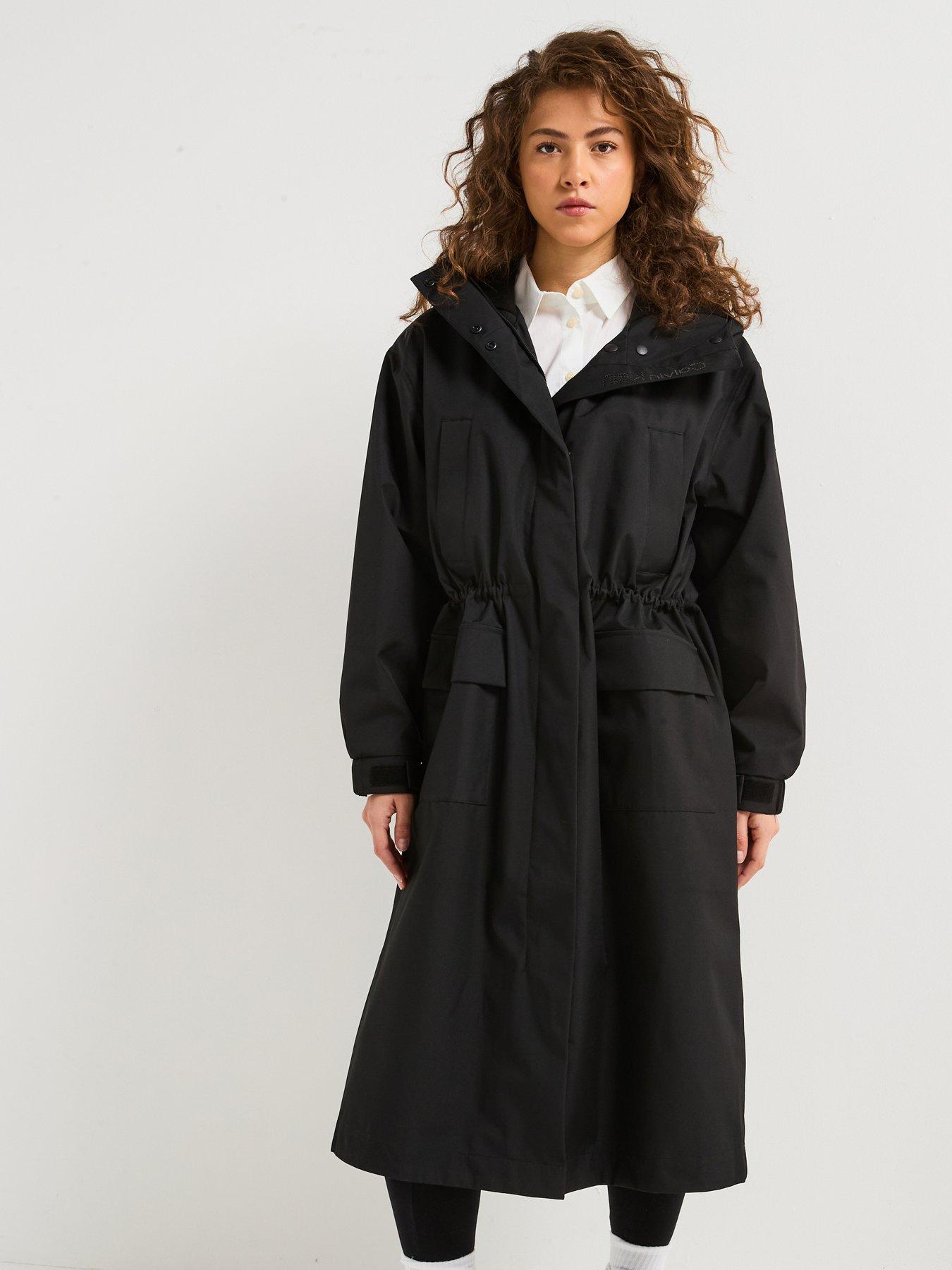 Hooded Trench Calvin Klein Trenchcoat Damen Calvin Klein Belted