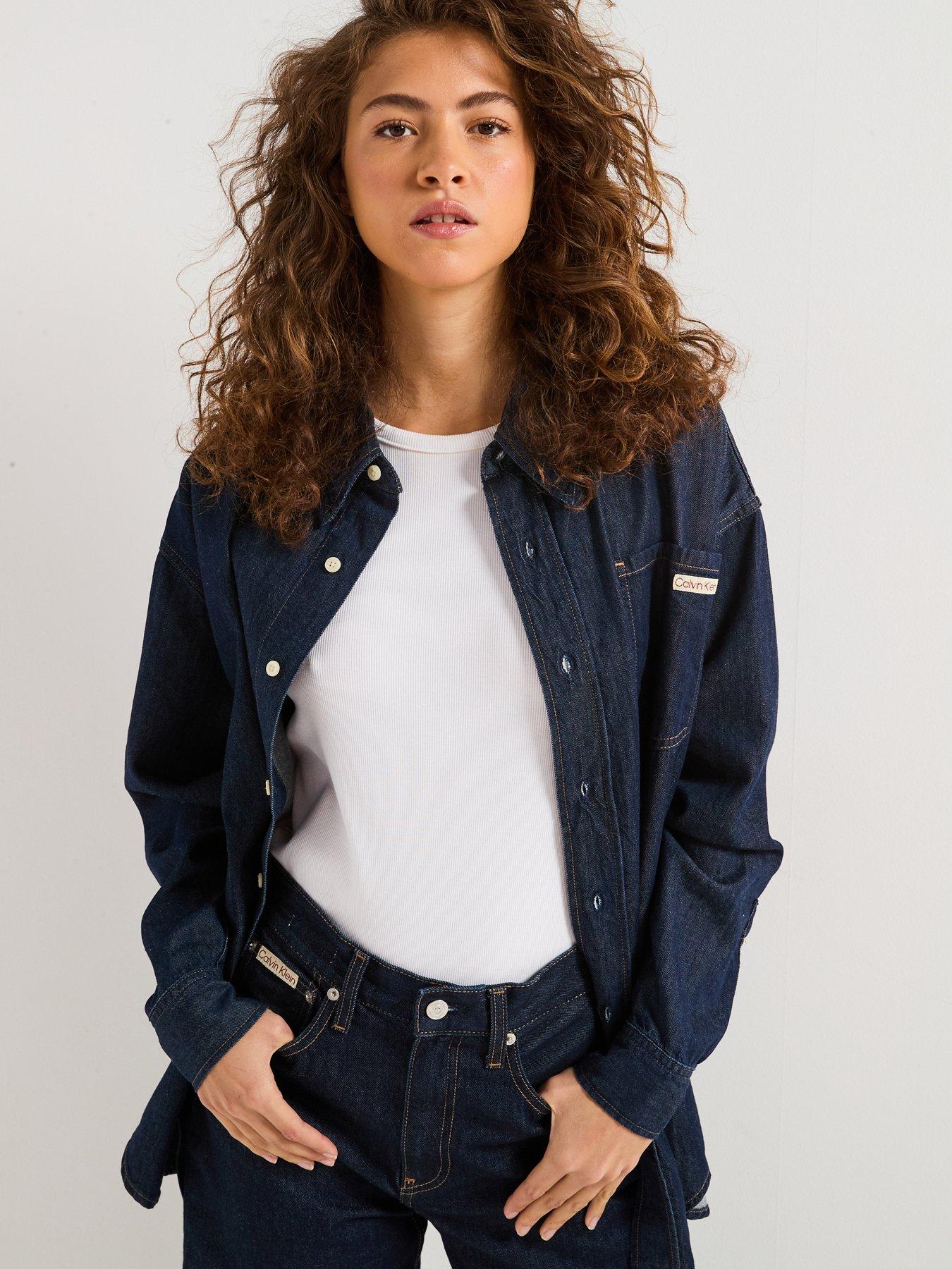 calvin-klein-jeans-oversized-denim-shirt-navy