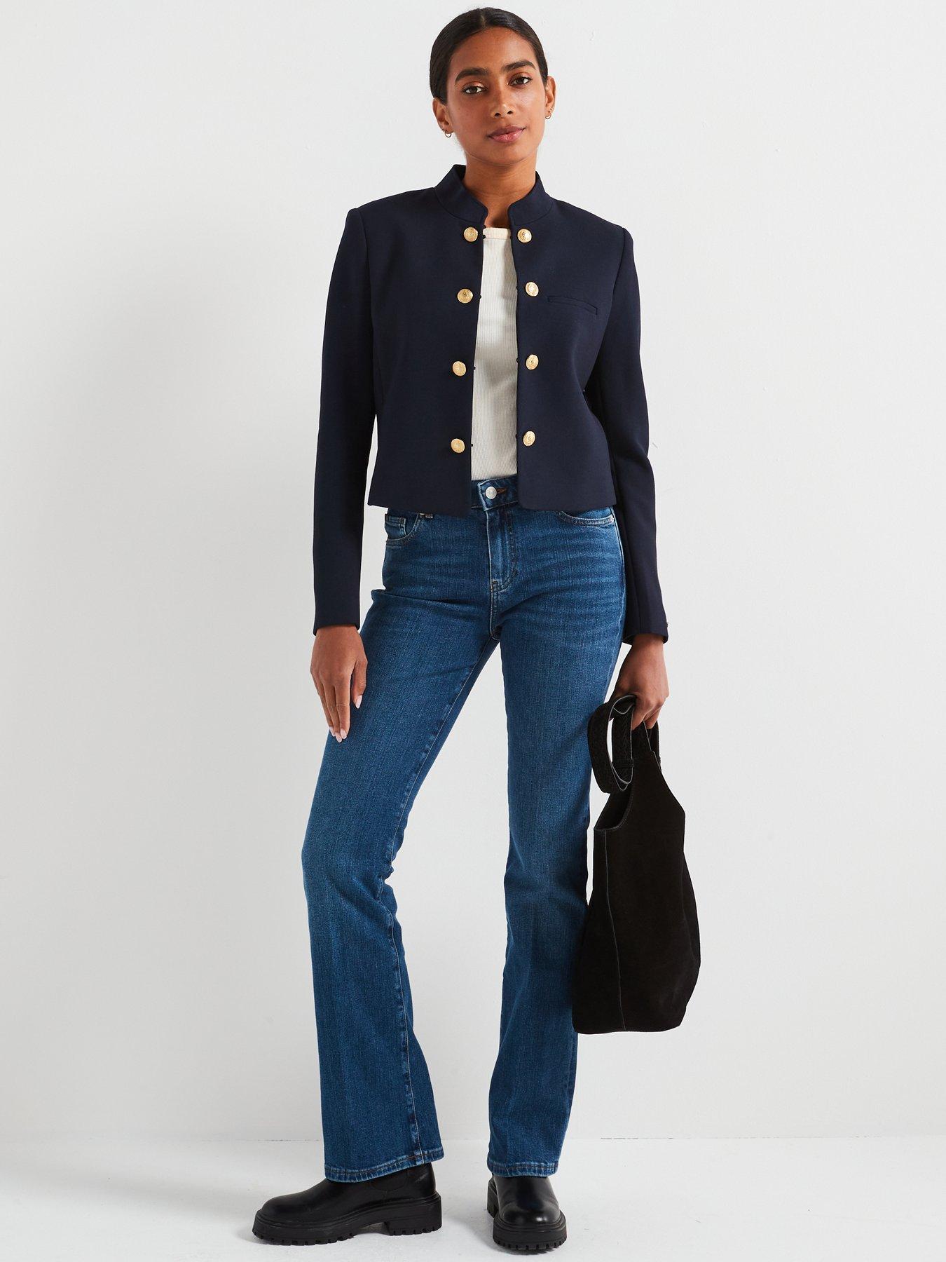 tommy-hilfiger-gold-button-cropped-blazer-navyback