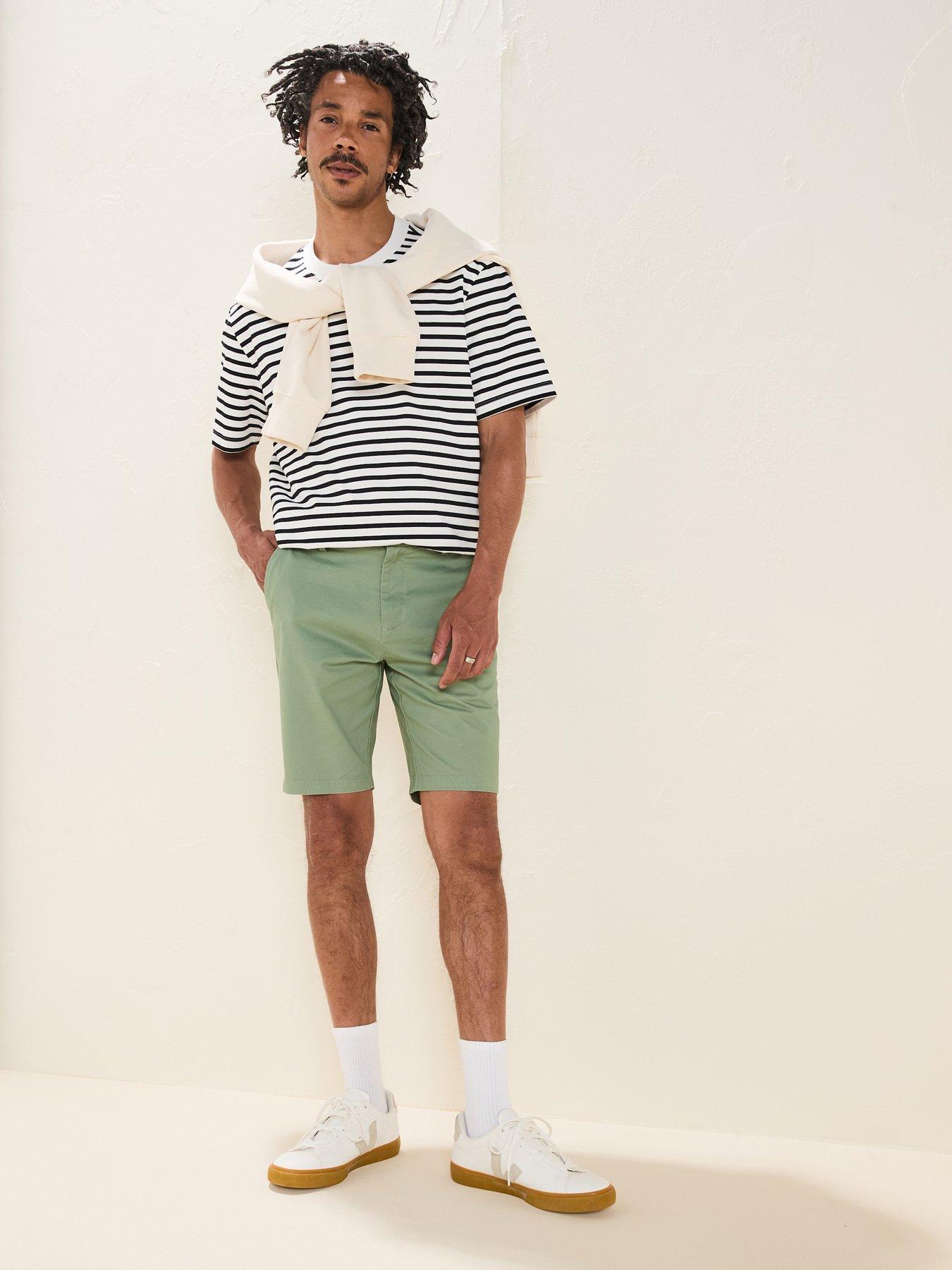 Image 3 of 6 of Everyday Slim Stretch Chino Shorts - Mint