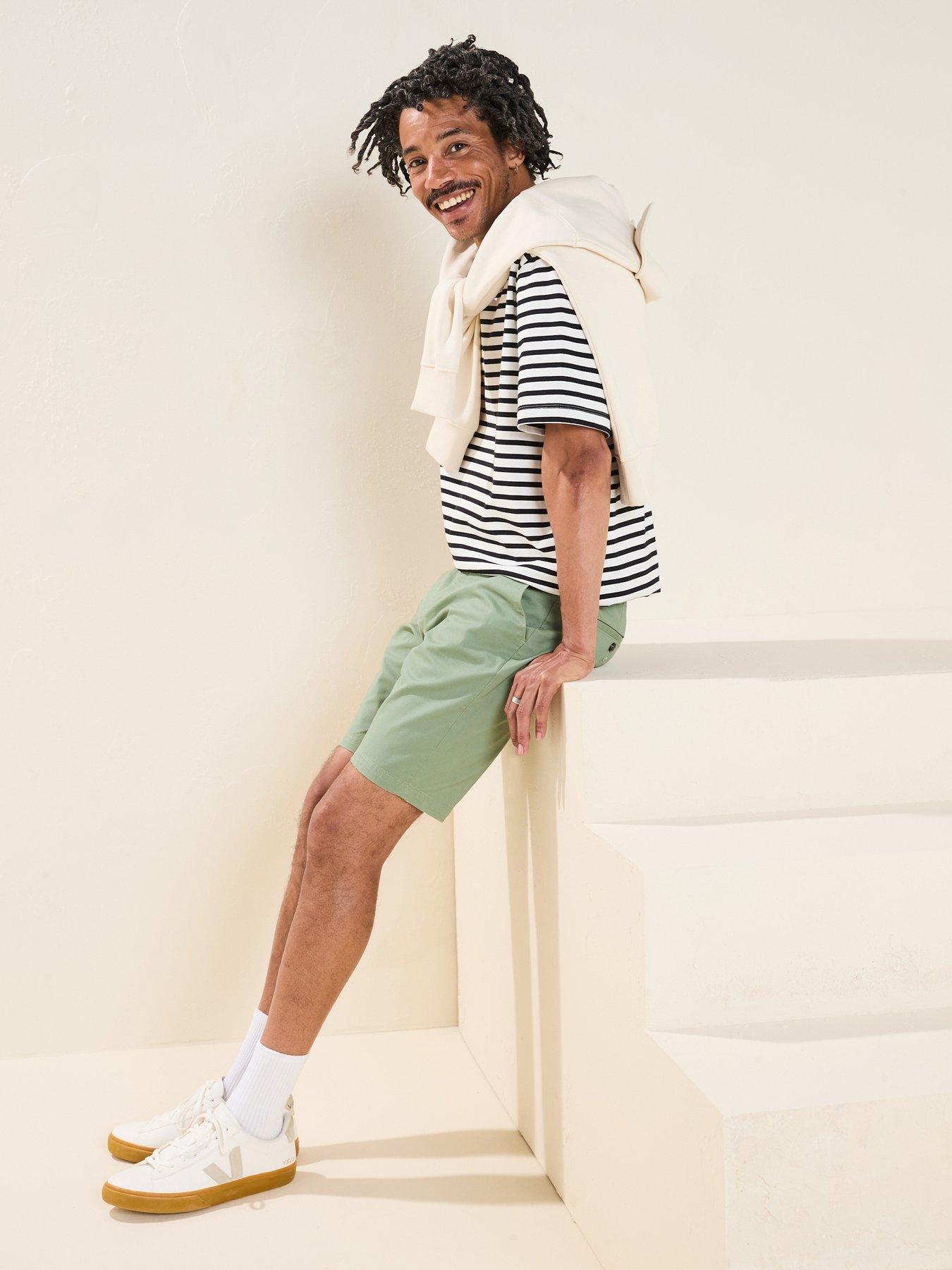 Image 6 of 6 of Everyday Slim Stretch Chino Shorts - Mint