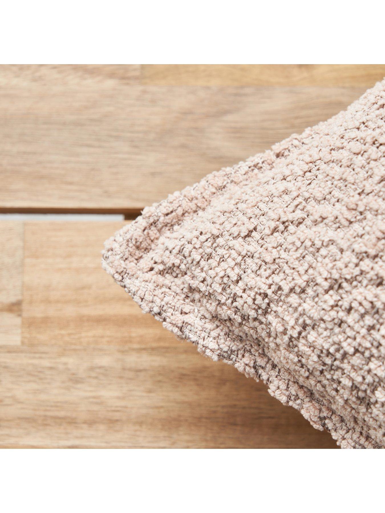 Image 4 of 5 of Michelle Keegan Home Mottled Boucle Cushion 45 X 45cm