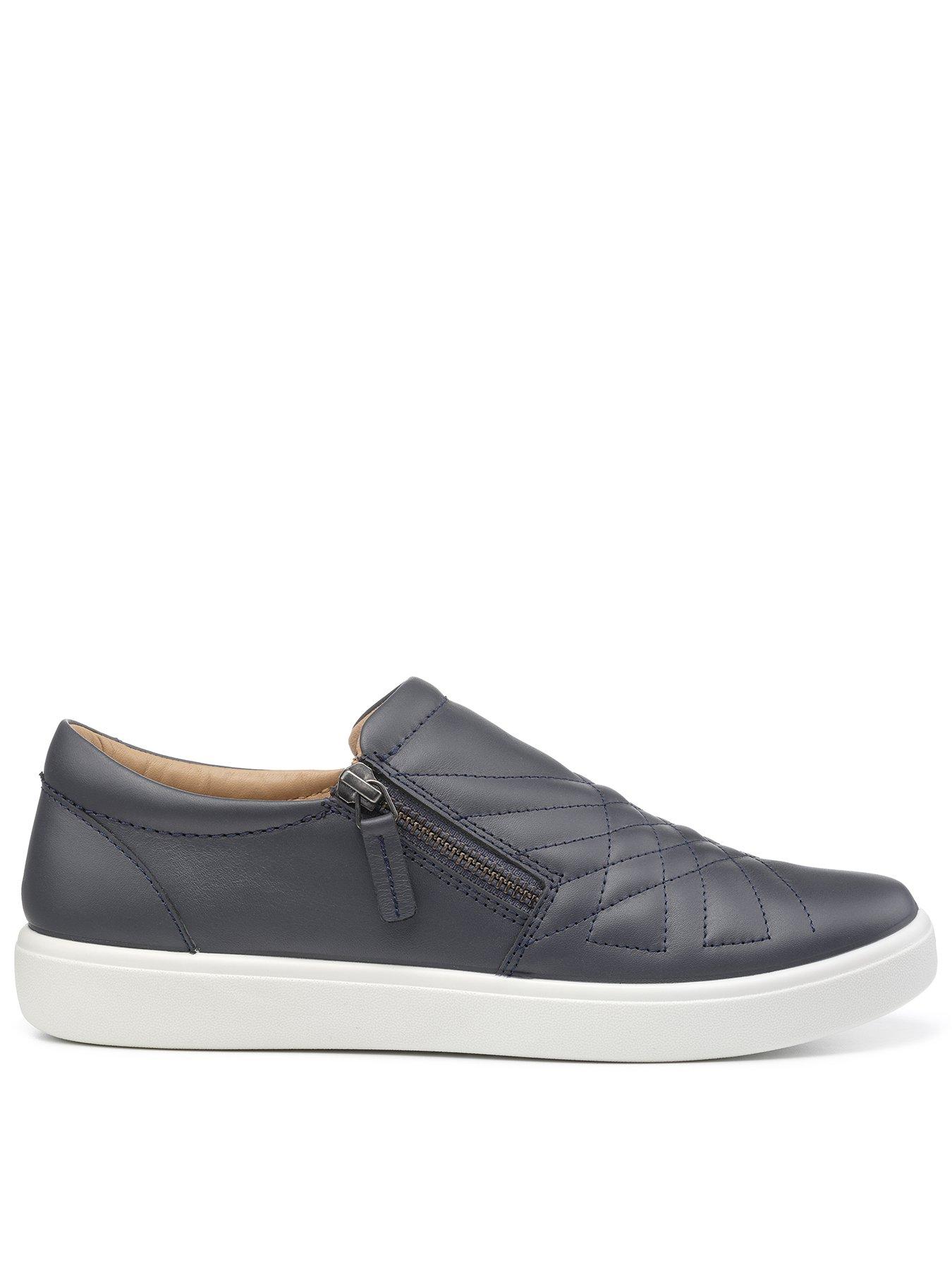 hotter-poppy-wide-trainer-navyfront