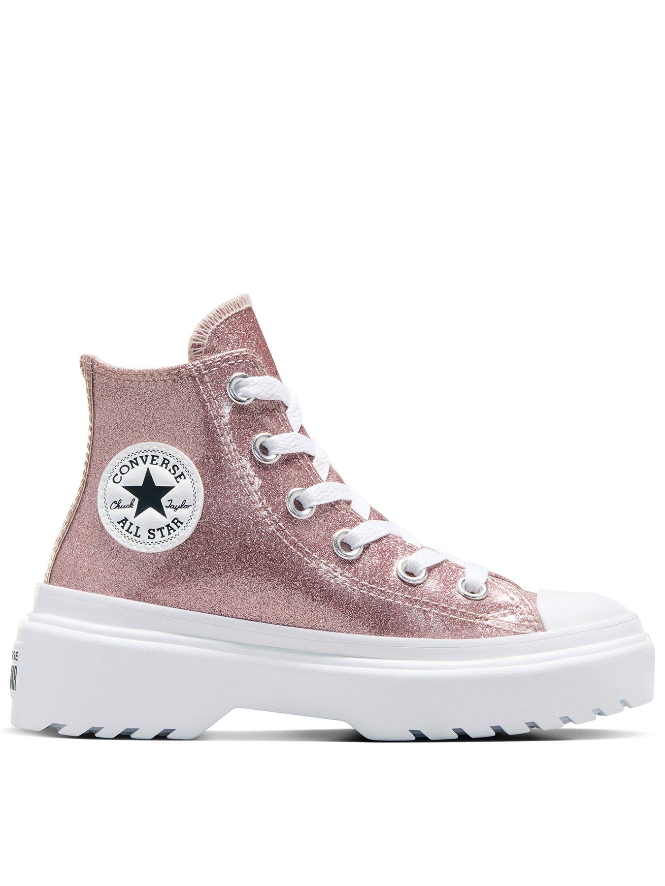 converse-kids-girls-glitz-and-gleam-synthetic-hi-trainers-blush