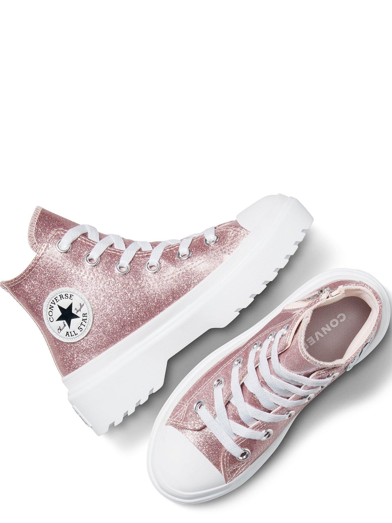 converse-kids-girls-glitz-and-gleam-synthetic-hi-trainers-blushoutfit