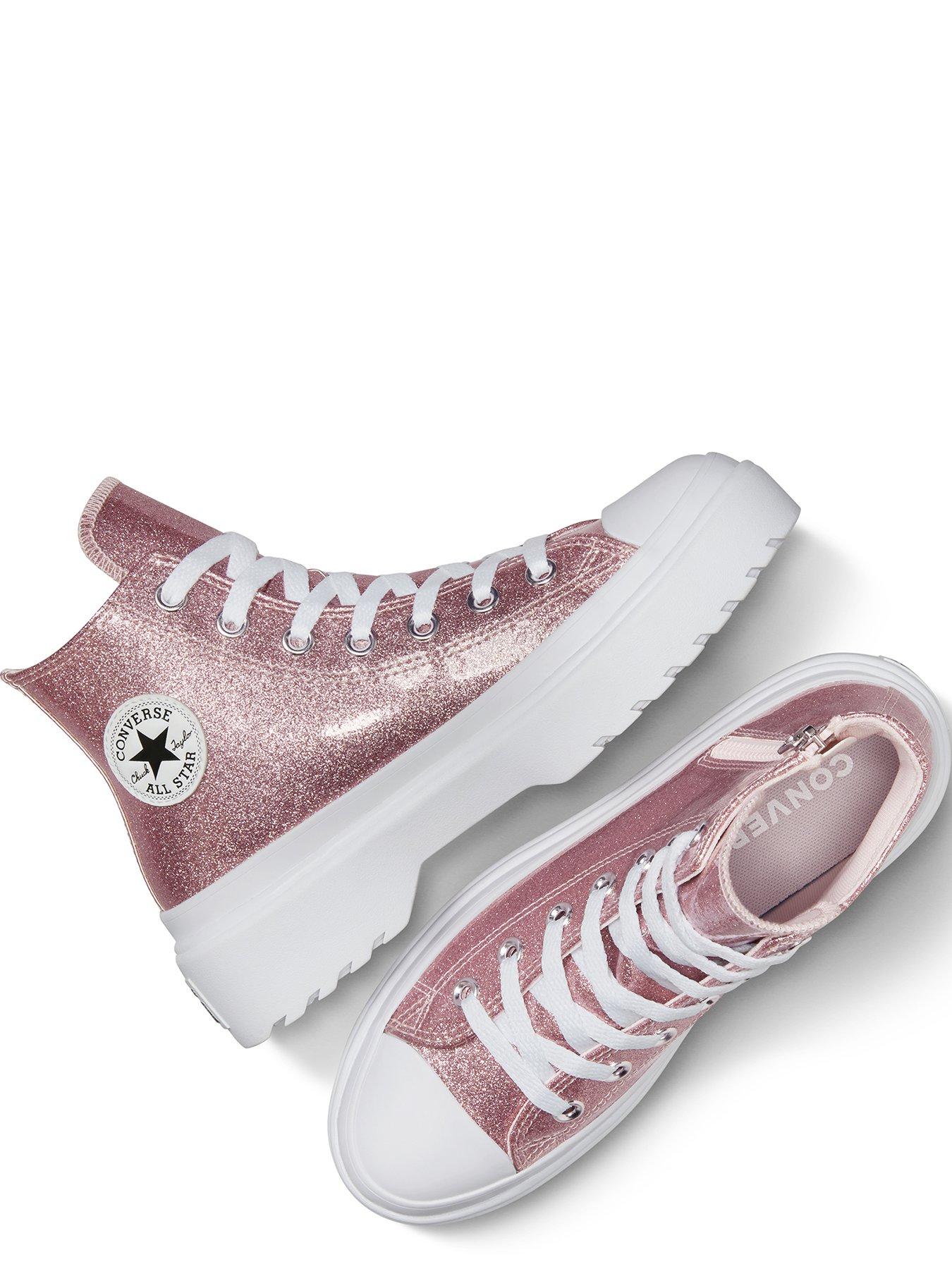 converse-junior-girls-glitz-and-gleam-lugged-lift-trainers-blushoutfit