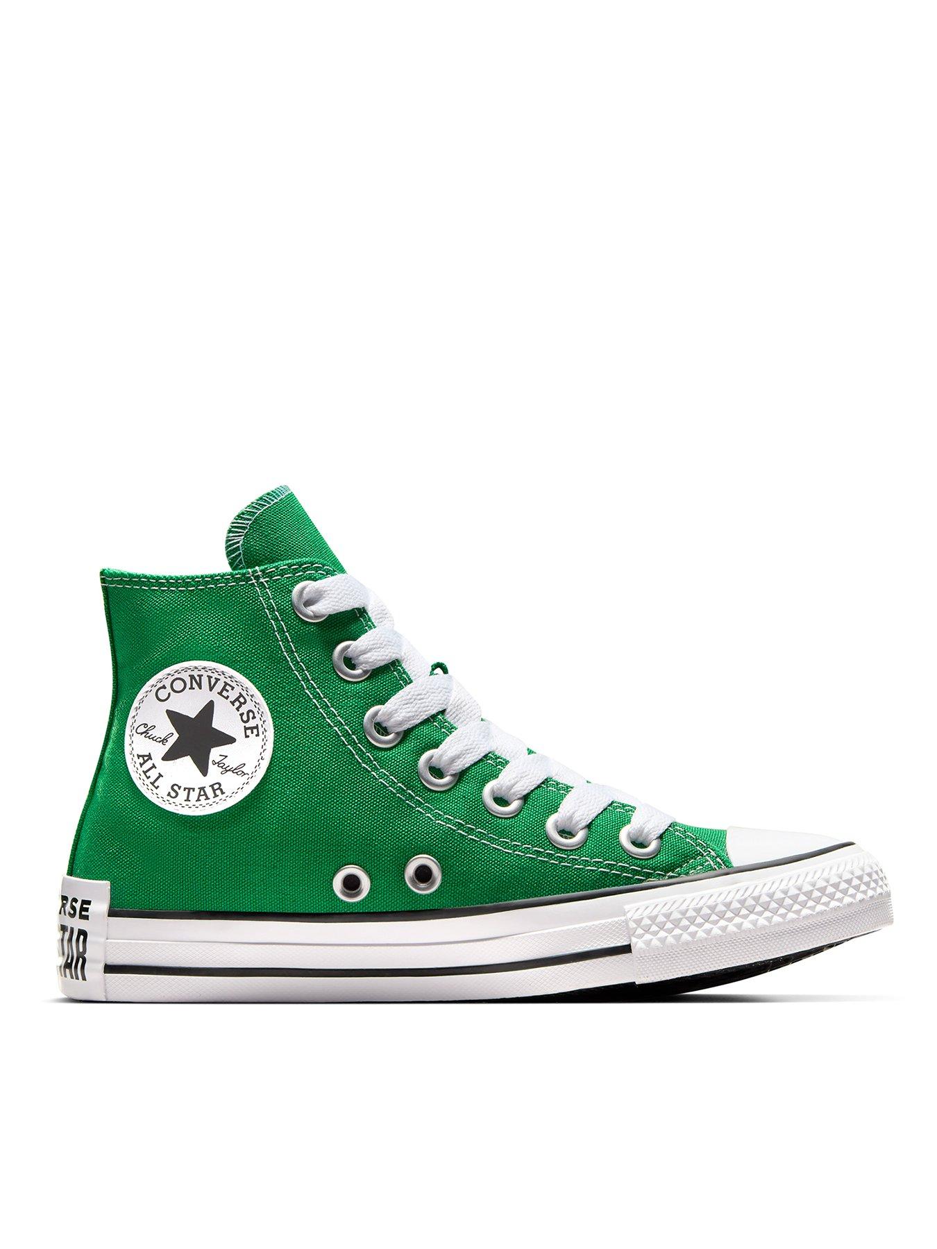 Converse Kids Sketch Canvas Hi Trainers Green Very Ireland