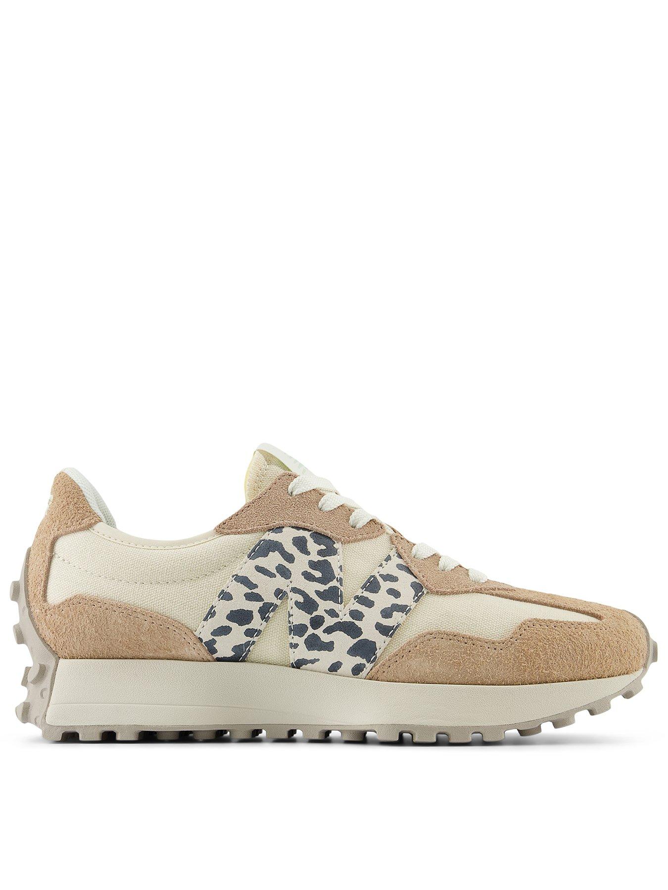 Womens 327 Trainers Beige