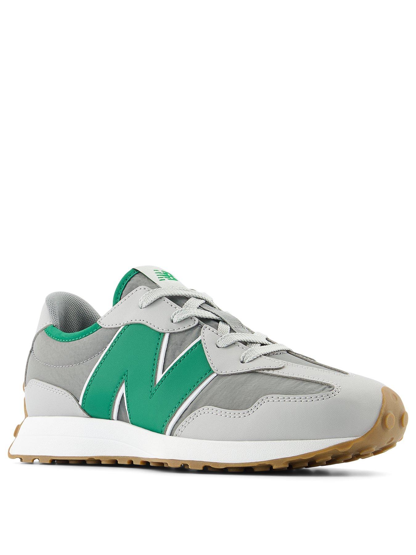 new-balance-older-boys-327-trainers-greygreenstillFront