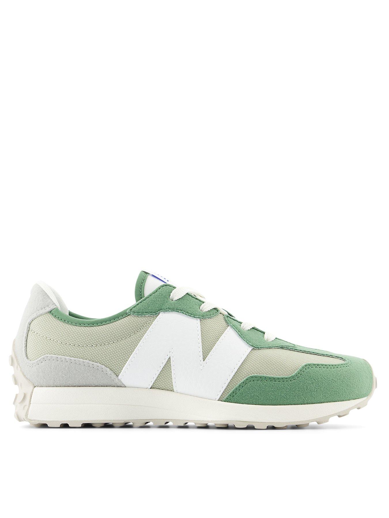 new-balance-older-unisex-327-trainers-light-green