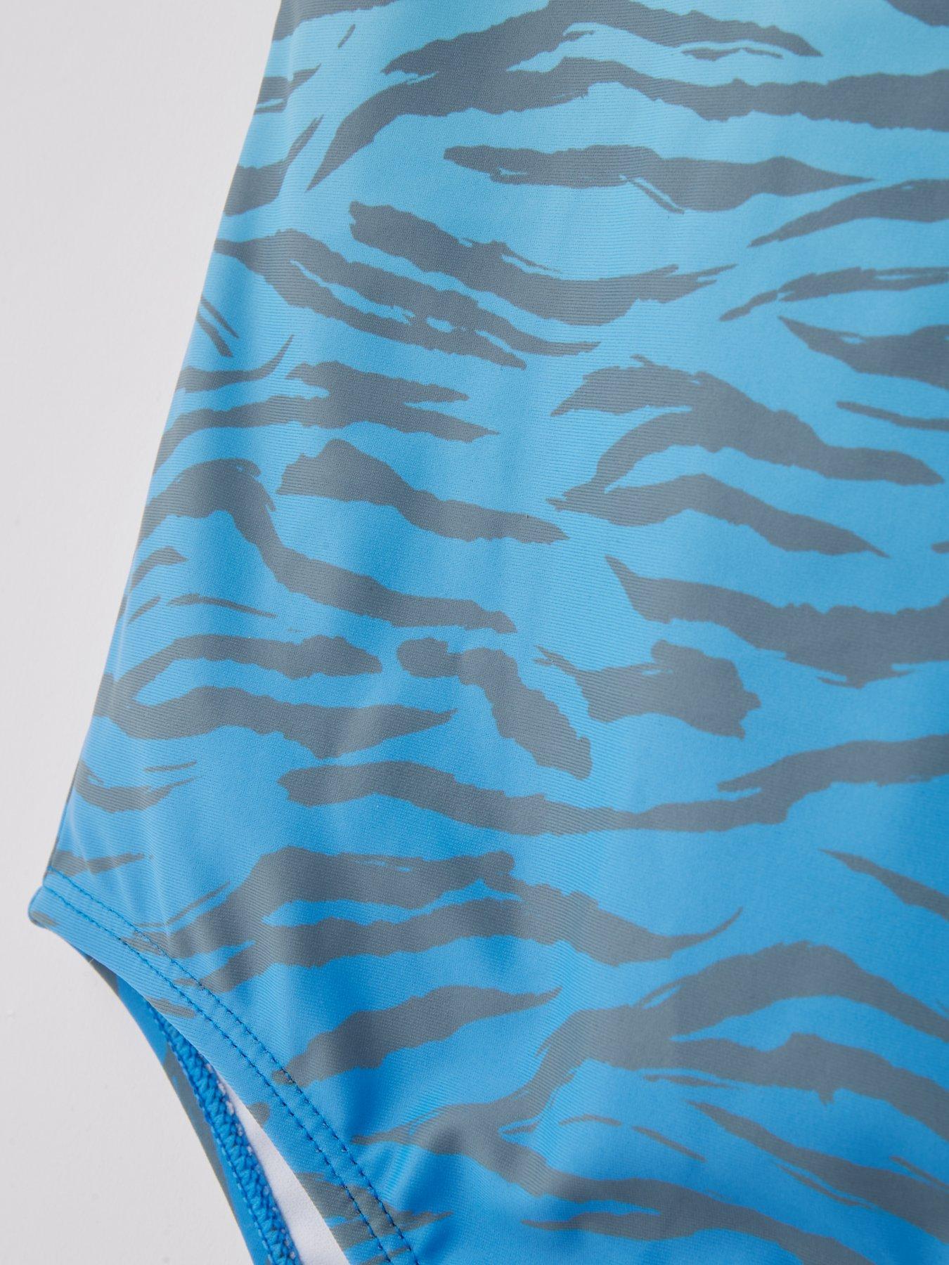 Image 4 of 4 of Everyday Girls Ombre Swimsuit - Blue