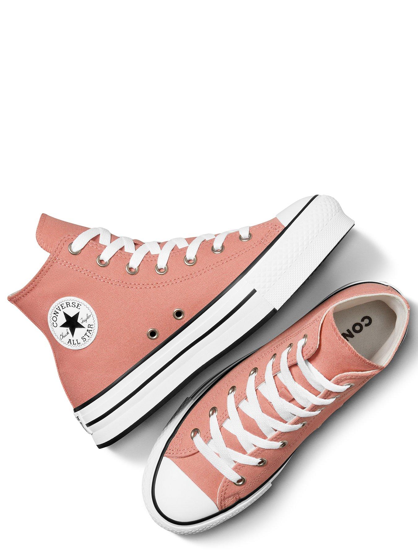 converse-junior-girls-seasonal-color-canvas-hi-trainers-light-orangeoutfit