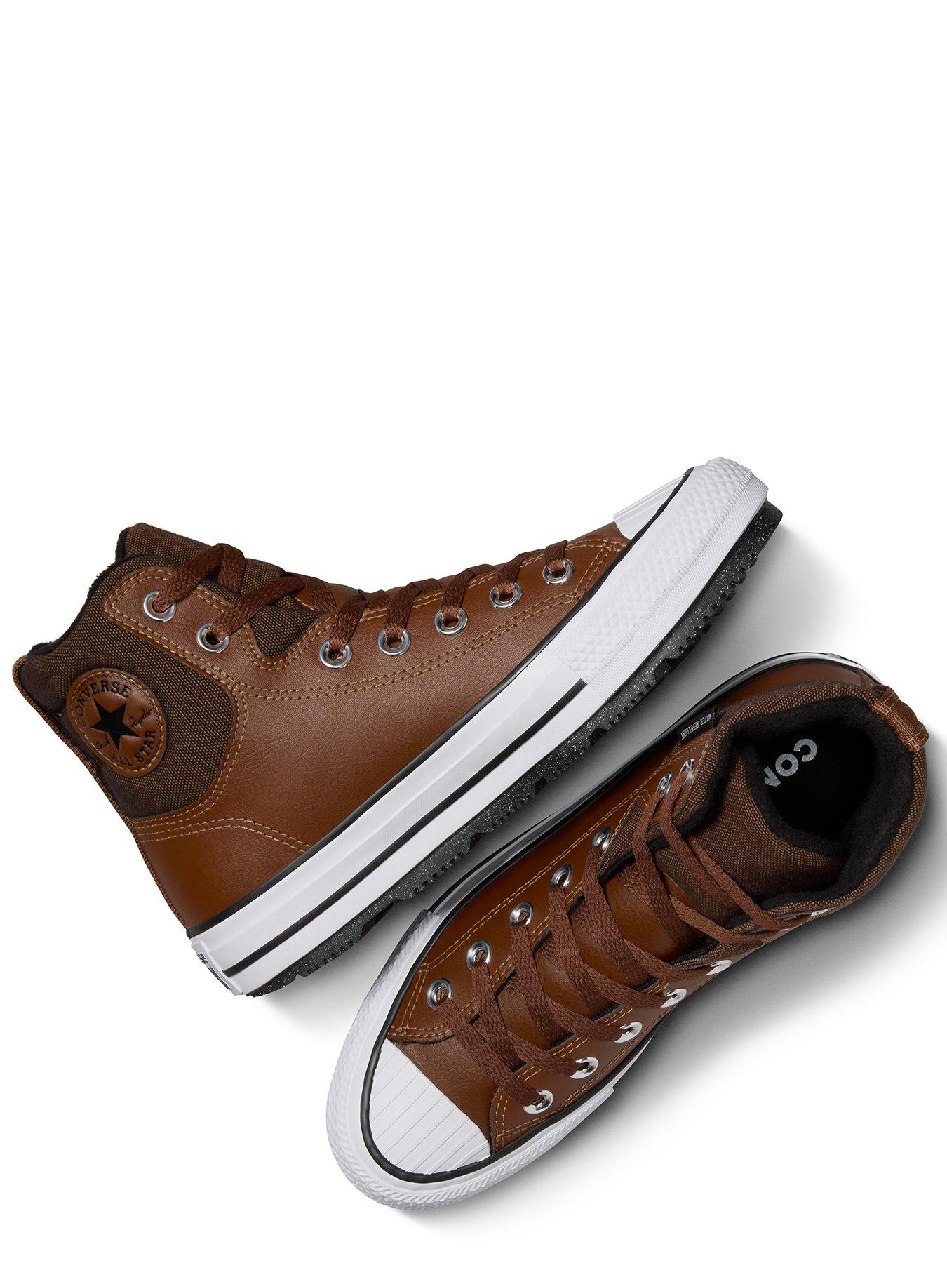 converse-junior-boys-counter-climate-leather-hi-trainers-brownoutfit