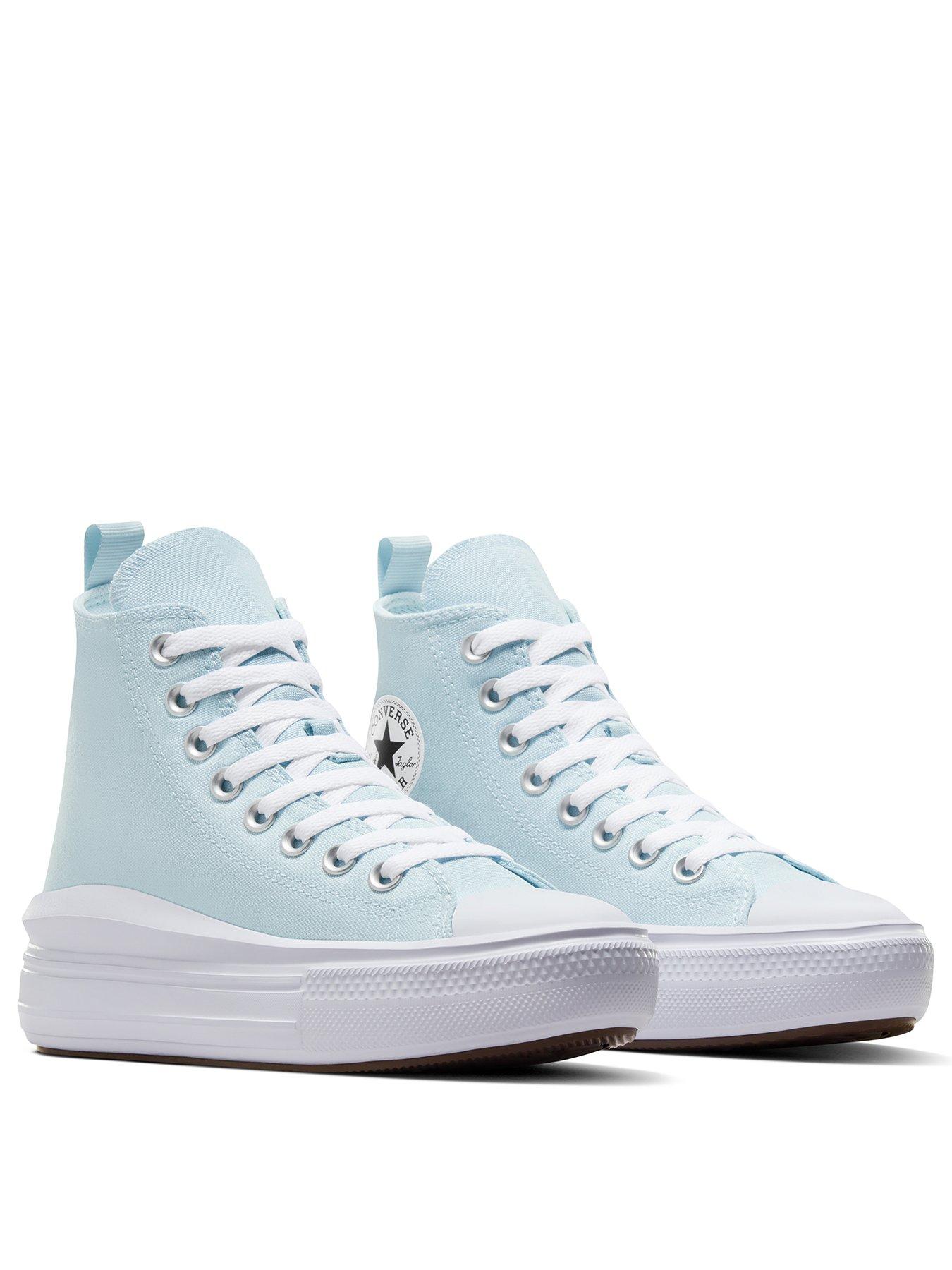 converse-junior-girls-seasonal-color-canvas-hi-trainers-whiteblackstillFront