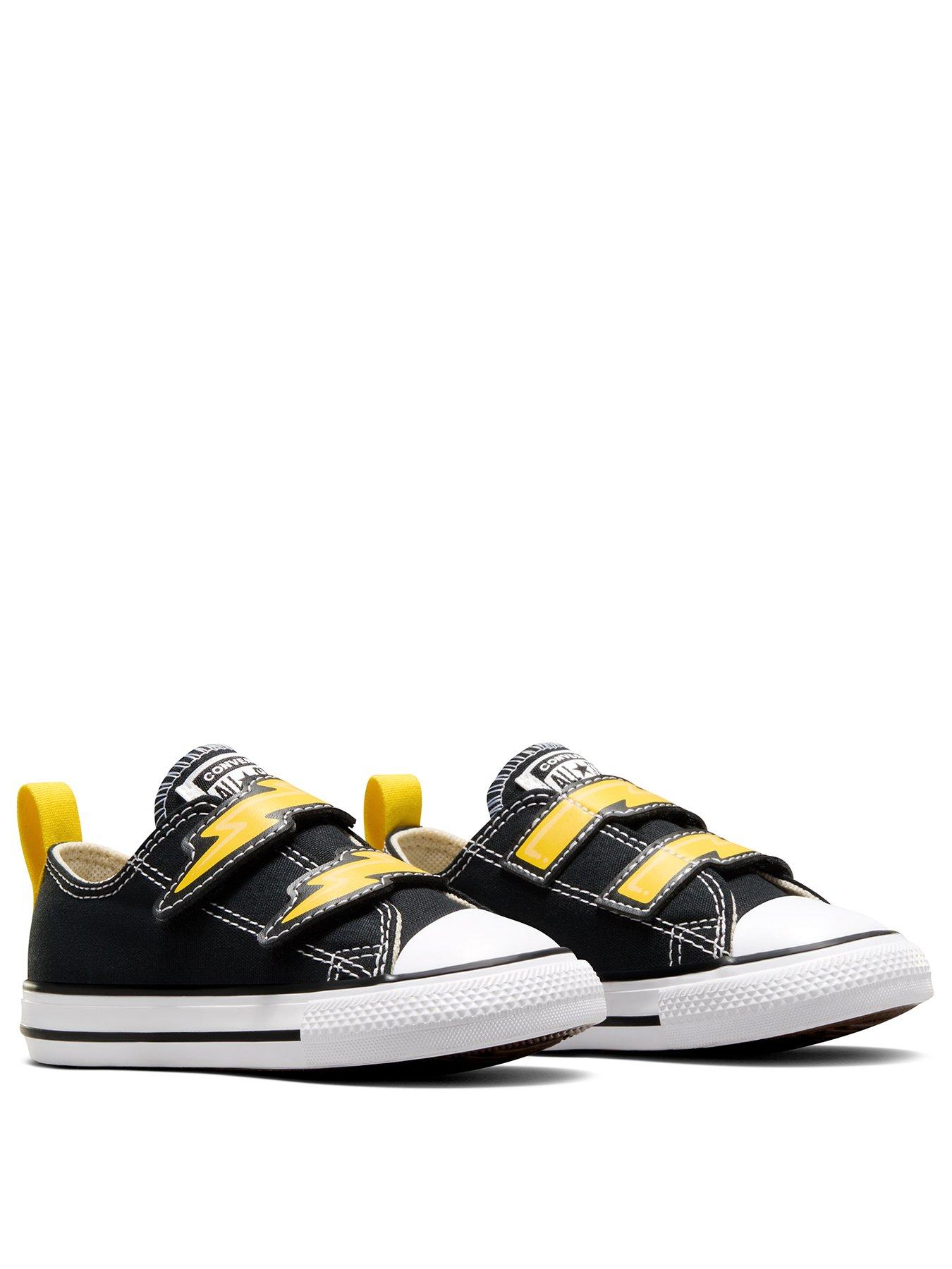 converse-infants-converse-bolts-canvas-ox-trainers-blackbrownstillFront