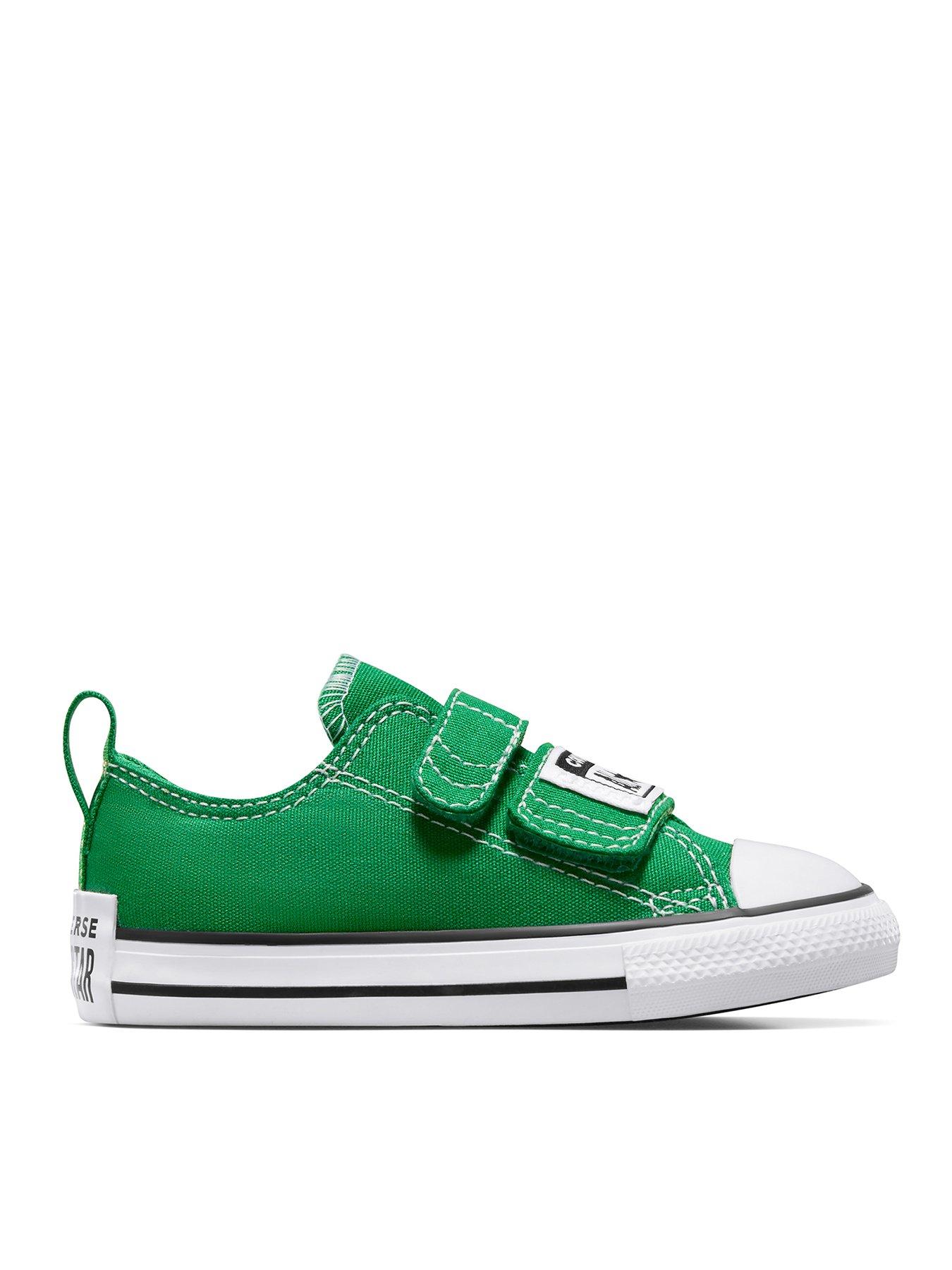 converse-infants-sketch-canvas-ox-trainers-green