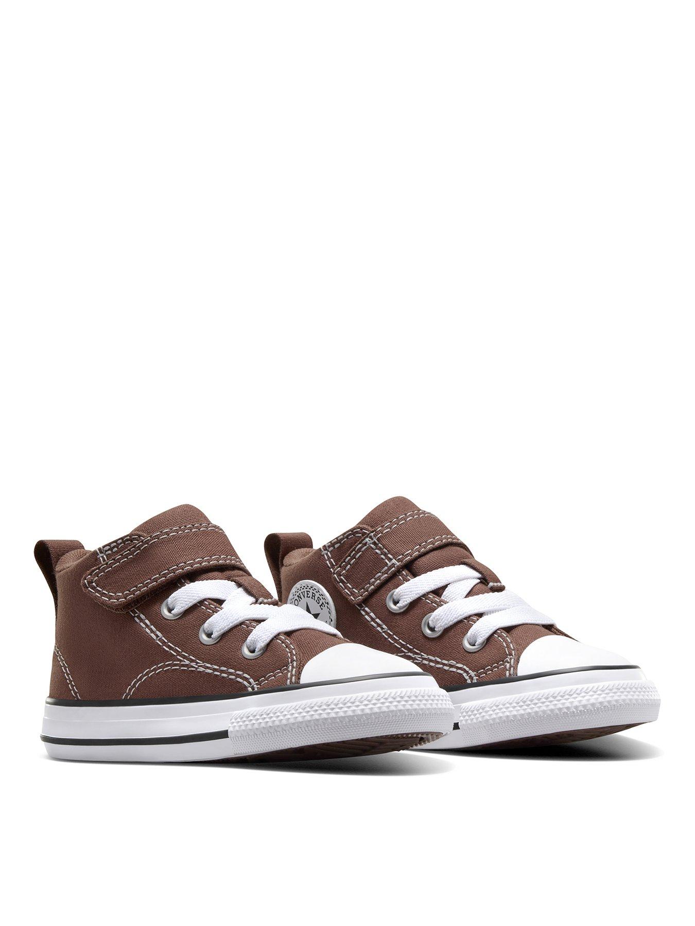 converse-infants-seasonal-color-canvas-mid-trainers-brownstillFront