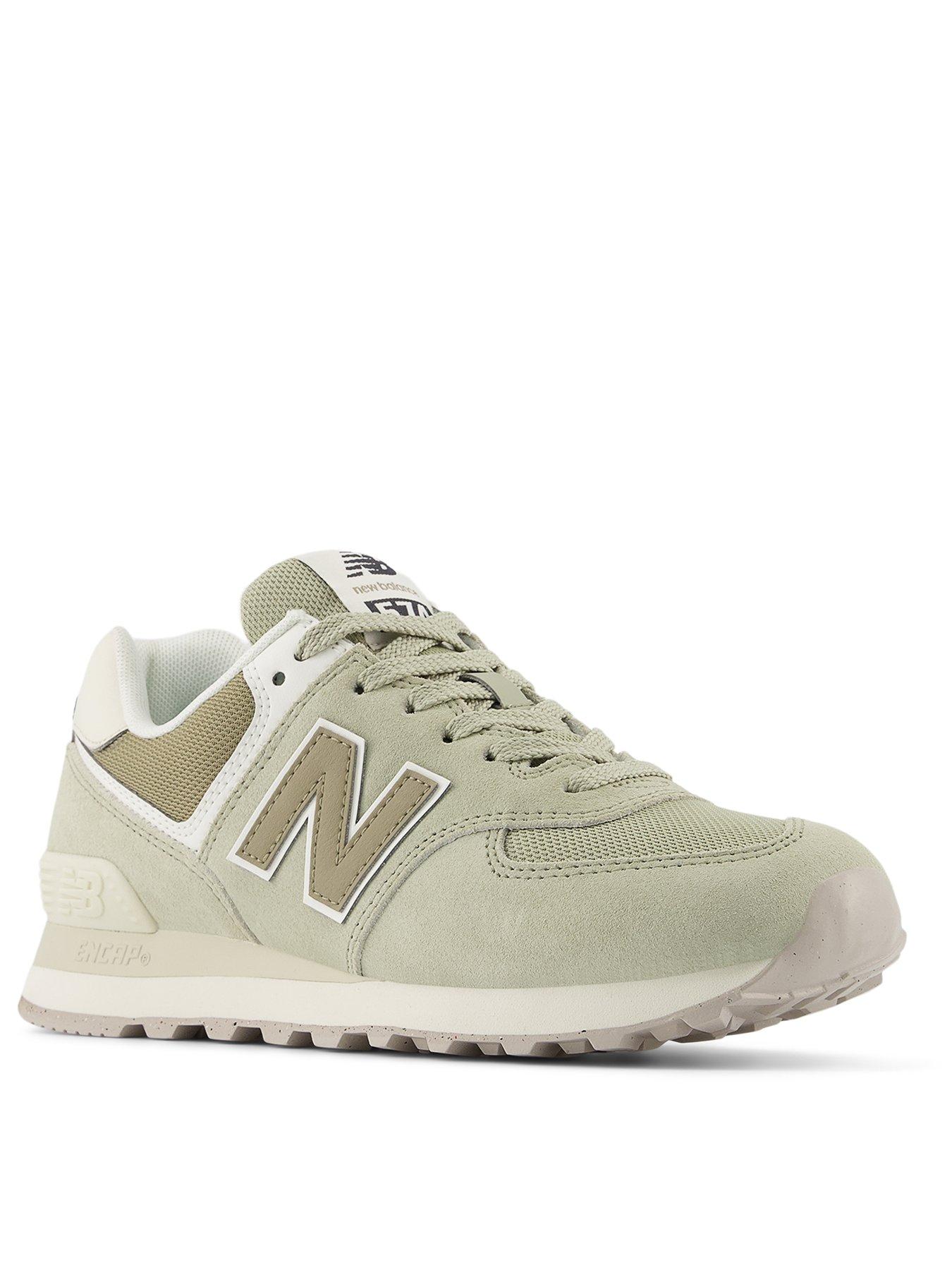 Image 2 of 5 of New Balance Womens 574 Trainers - Light Green