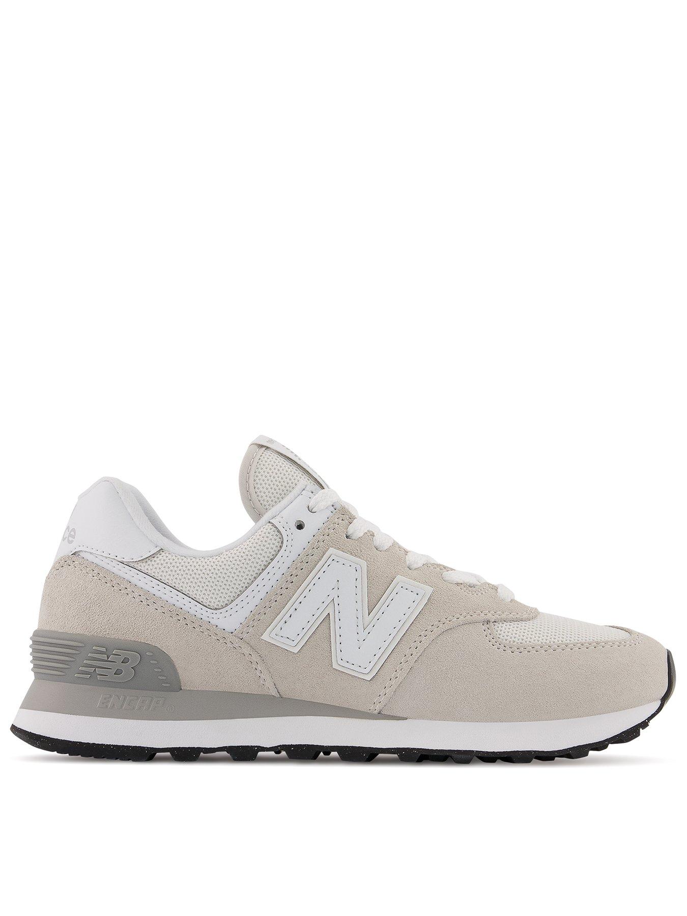 New Balance Womens 574 Trainers - Light Grey
