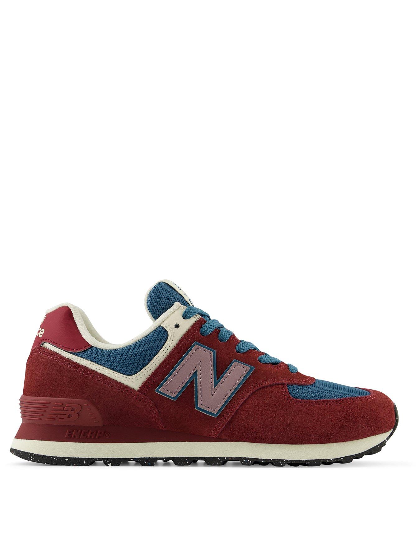 New Balance Mens 574 Trainers Red Very Ireland