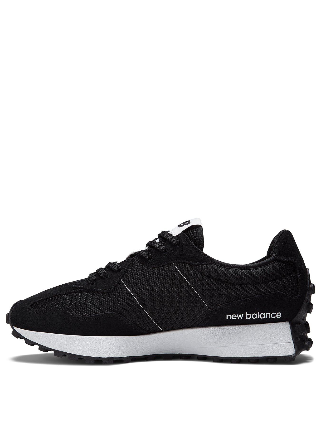 new-balance-unisex-327-trainers-blackwhitestillFront