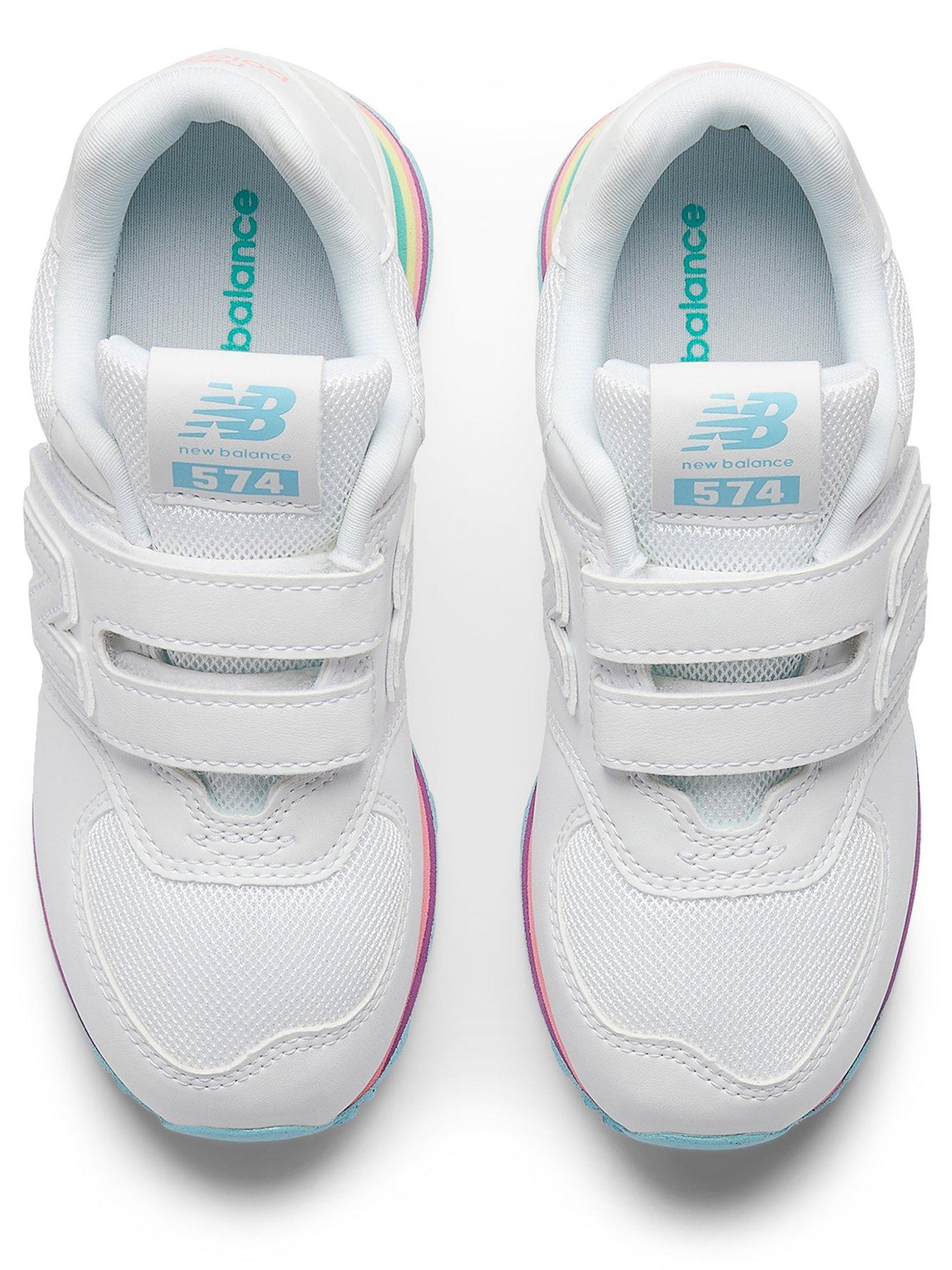 new-balance-younger-girls-574-trainers-whiteoutfit