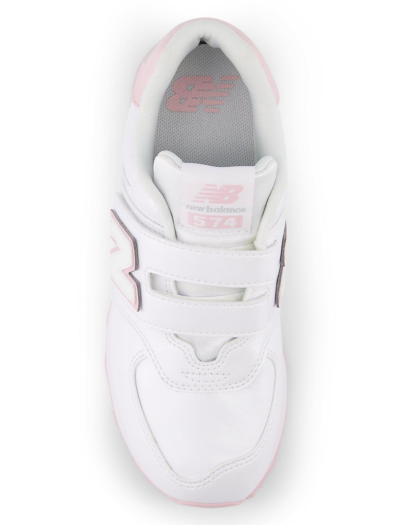 new-balance-younger-girls-574-trainers-whiteoutfit