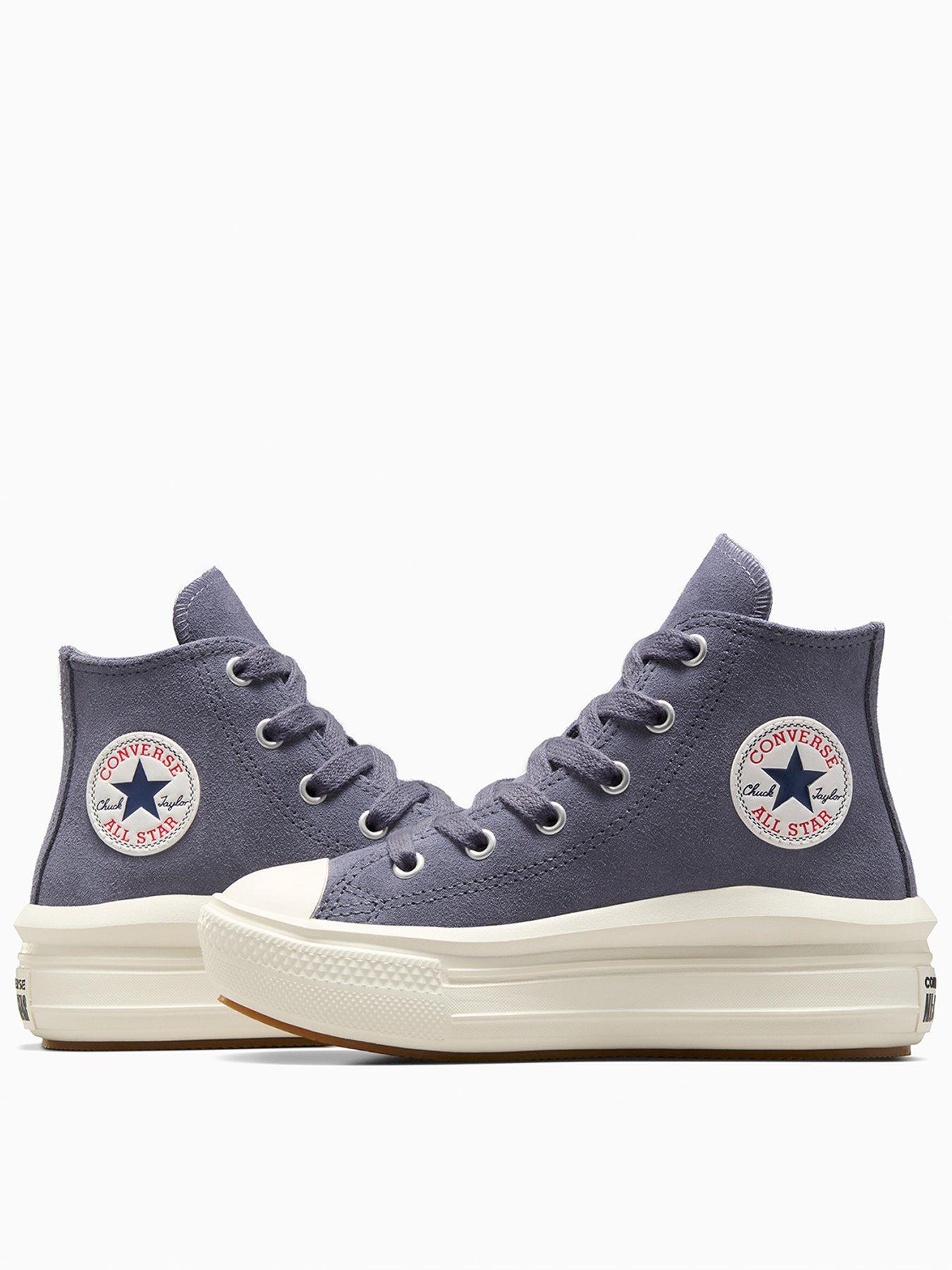 undefined Kids Lux Sport Chuck Taylor All Star Move Trainers - Purple