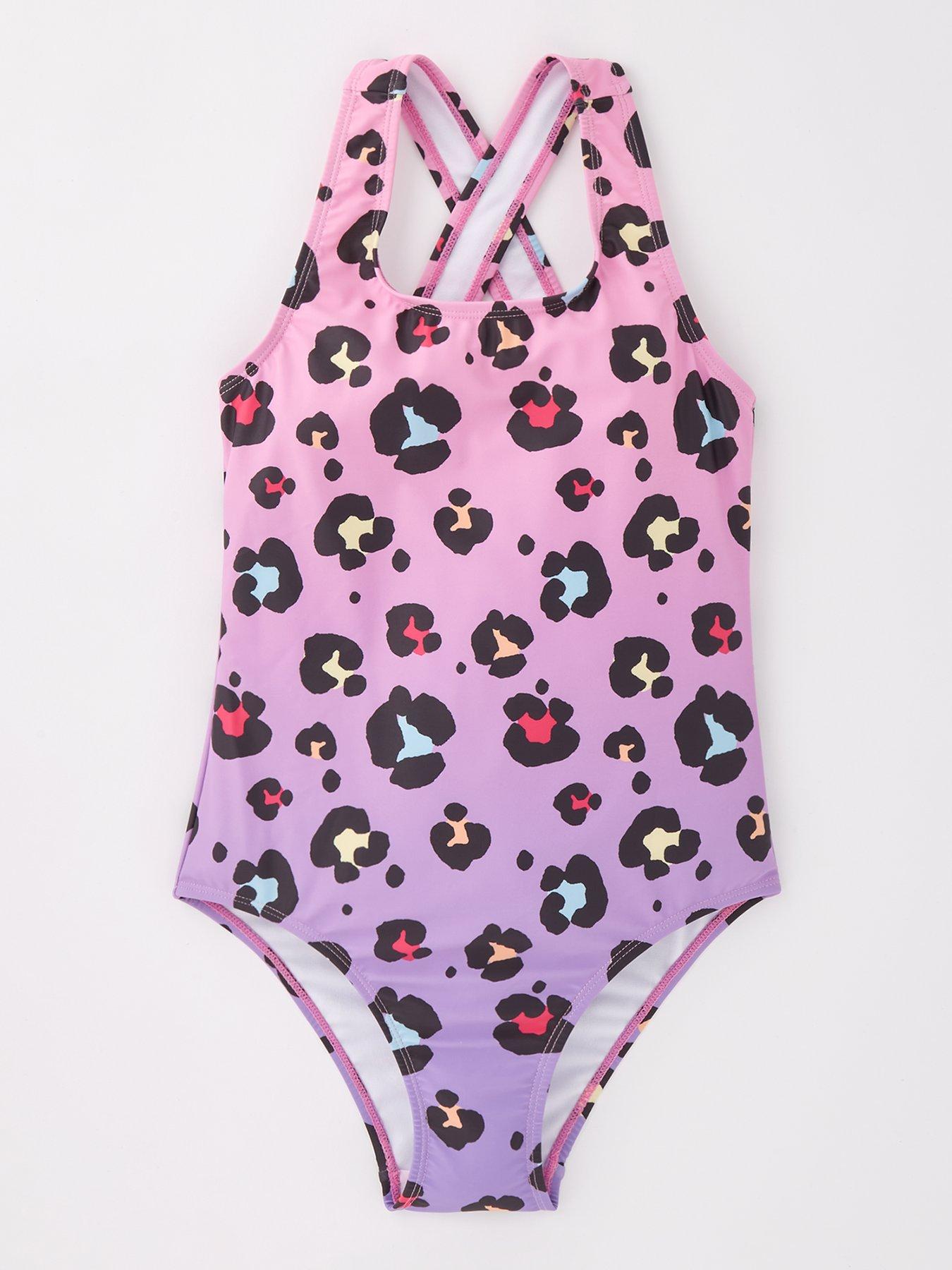 Image 1 of 4 of Everyday Girls Animal Swimsuit