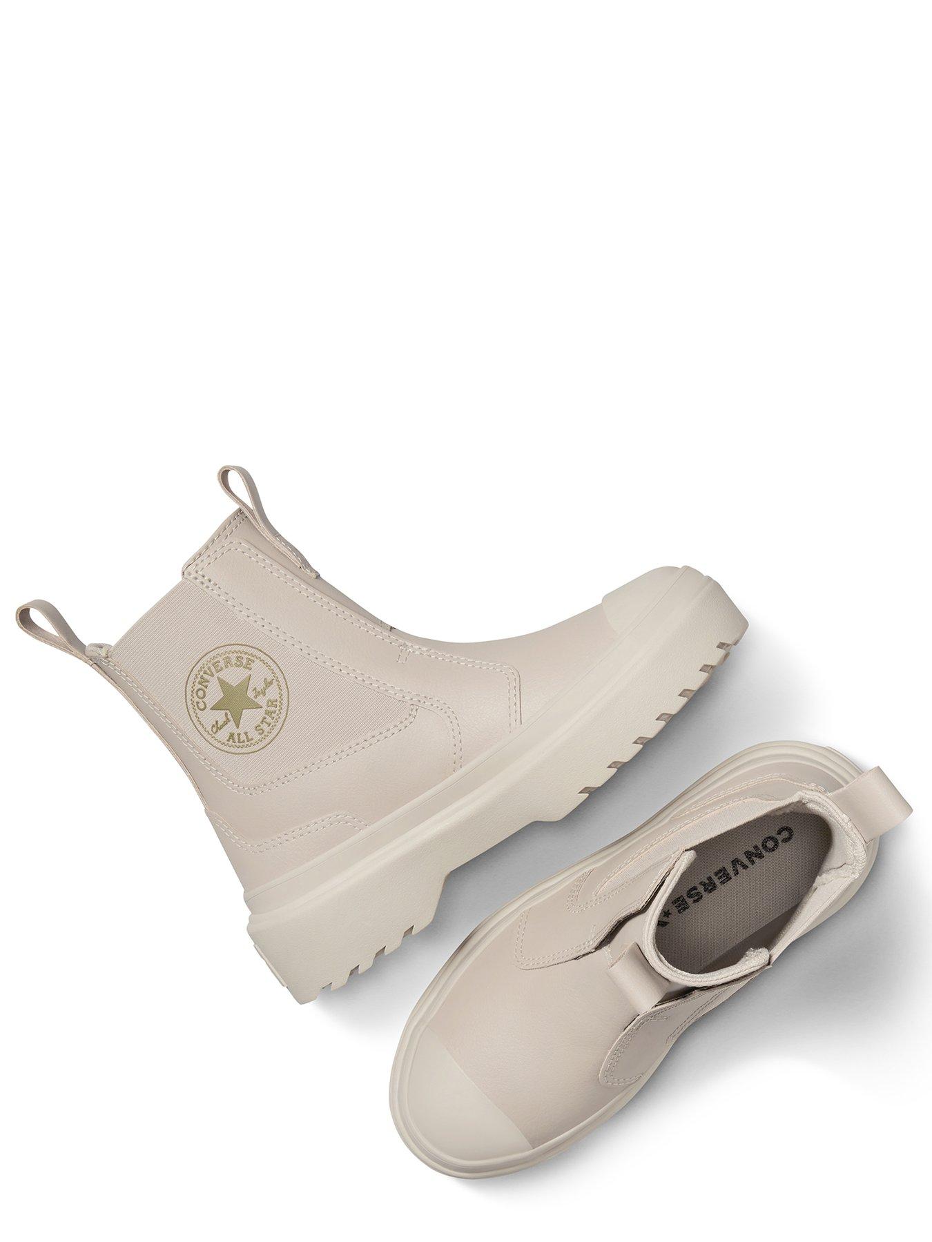 Image 4 of 7 of Converse Kids Girls Chelsea Boot - Beige