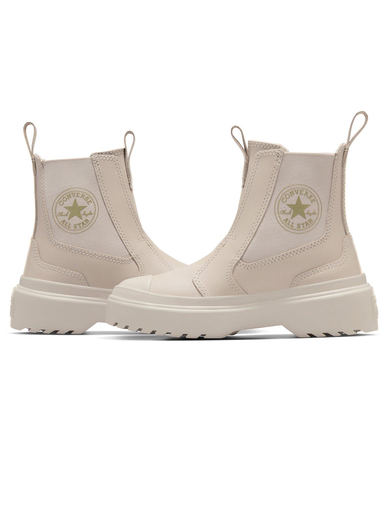 Image 6 of 7 of Converse Kids Girls Chelsea Boot - Beige