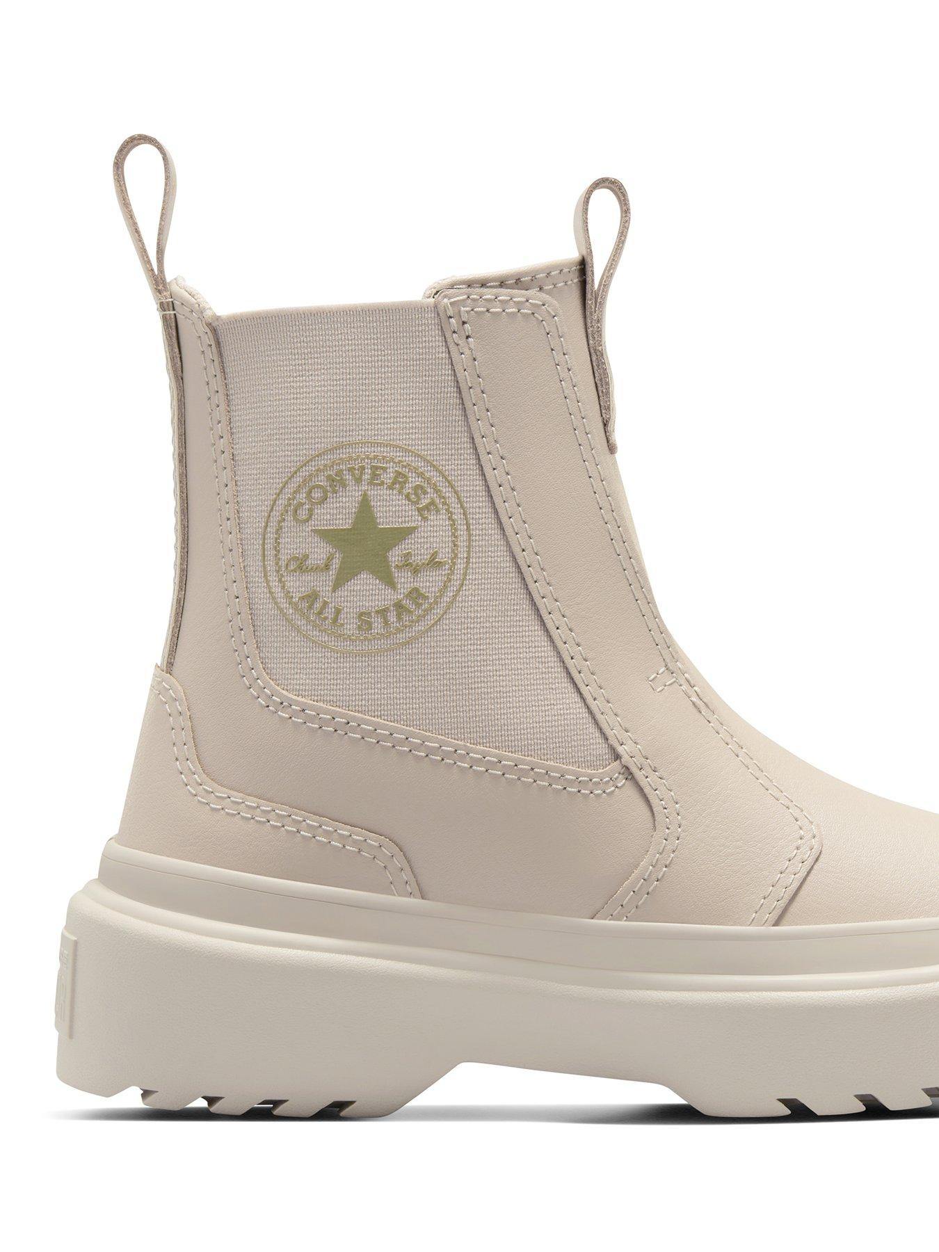 Image 7 of 7 of Converse Kids Girls Chelsea Boot - Beige