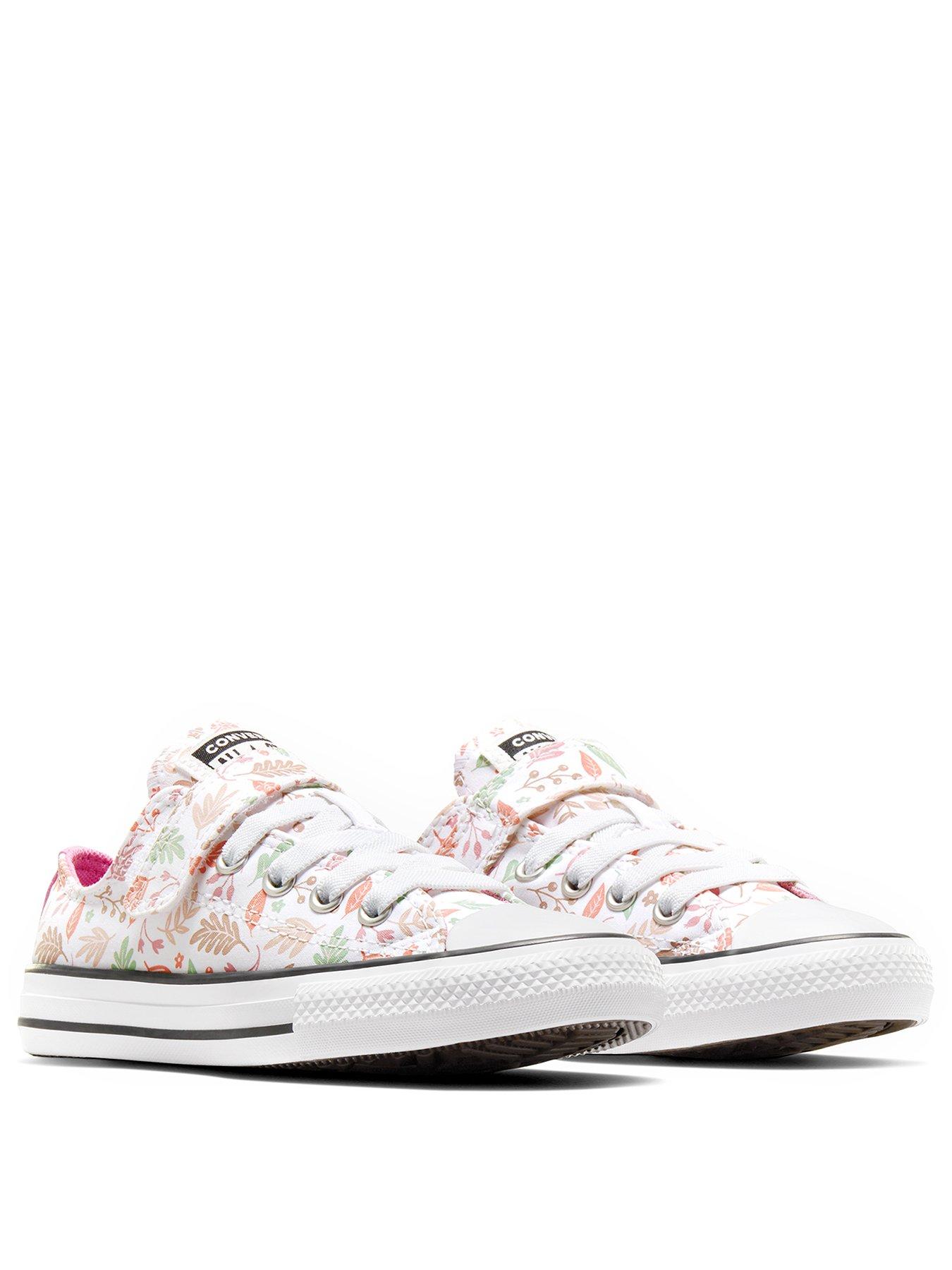 converse-kids-girls-fall-florals-polyester-ox-trainers-whitepinkstillFront