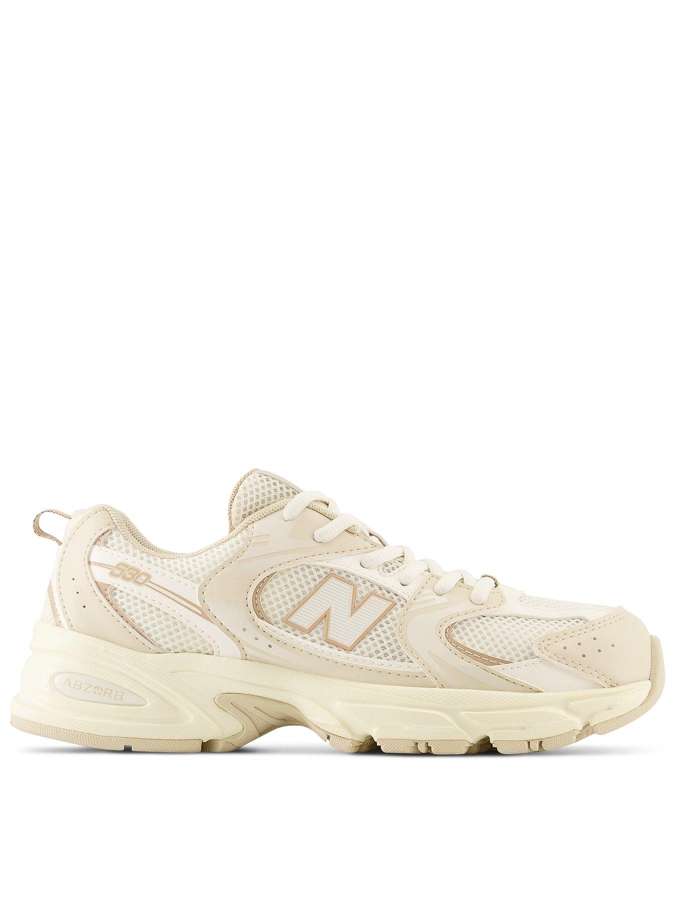 New balance white beige online