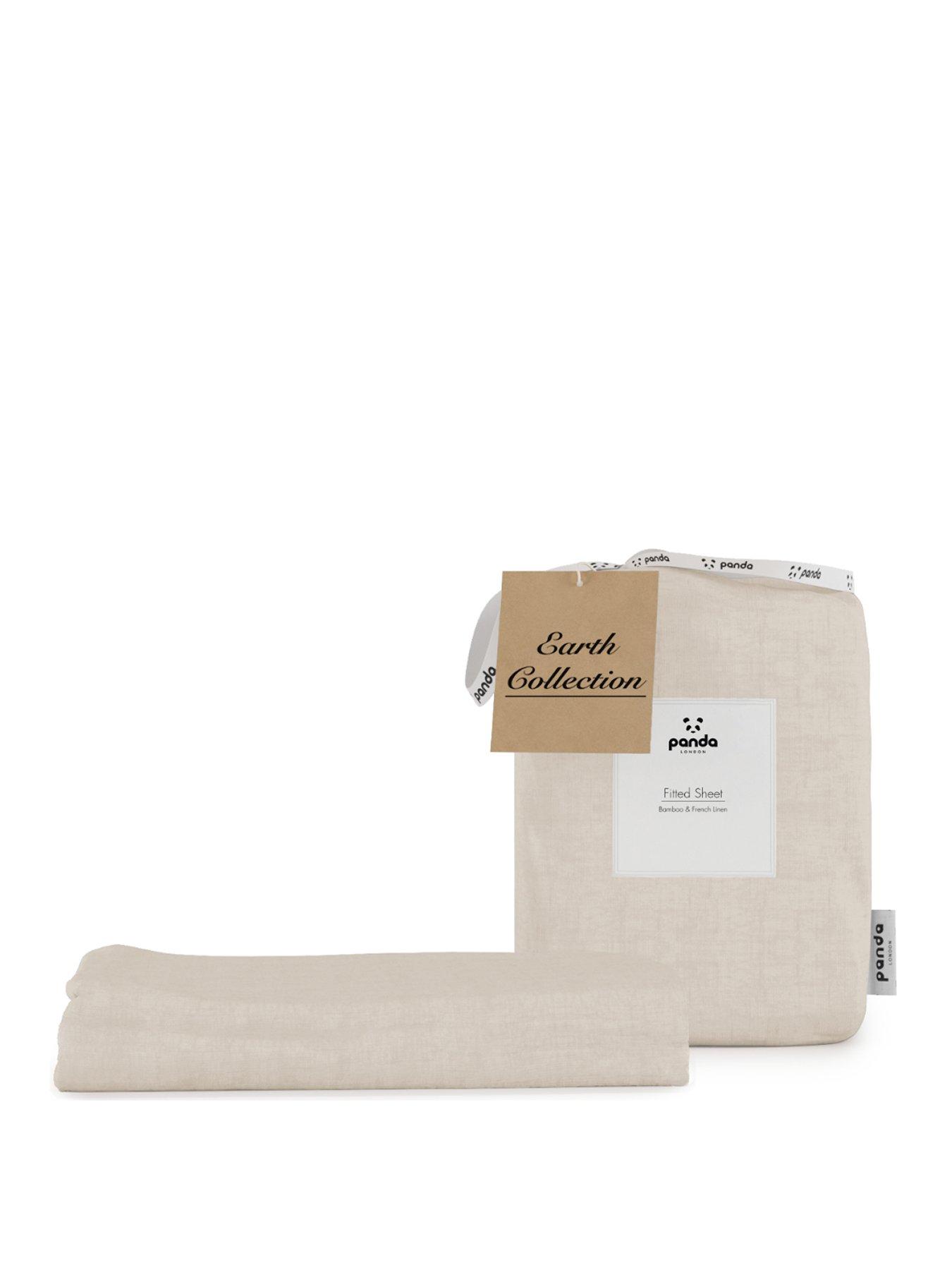 panda-london-panda-earth-bamboo-french-linen-fitted-sheet--doublestillFront