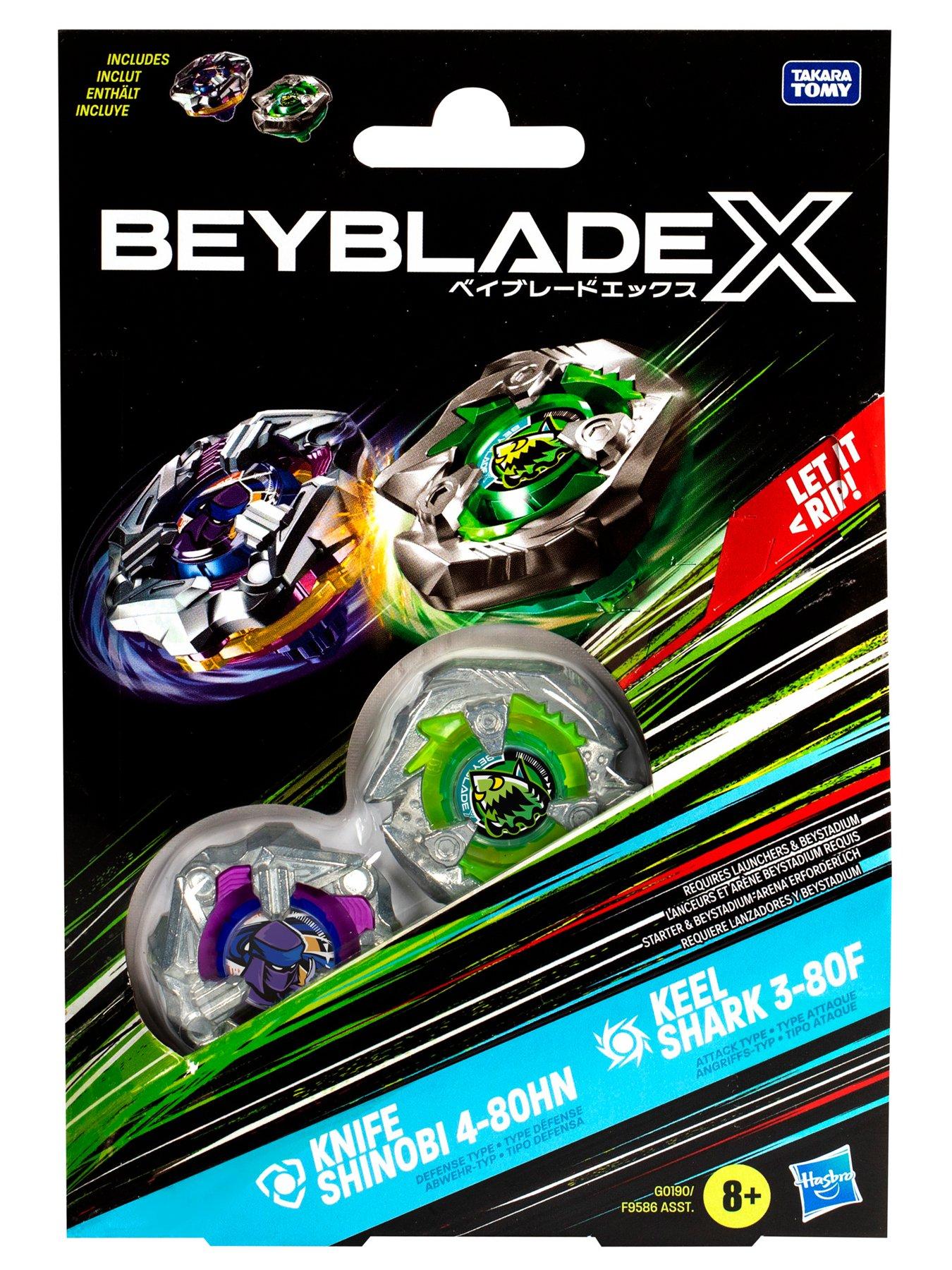 beyblades-beyblade-x-with-the-beyblade-x-knife-shinobi-4-80hn-and-keel-shark-3-80f-dual-pack-setstillFront