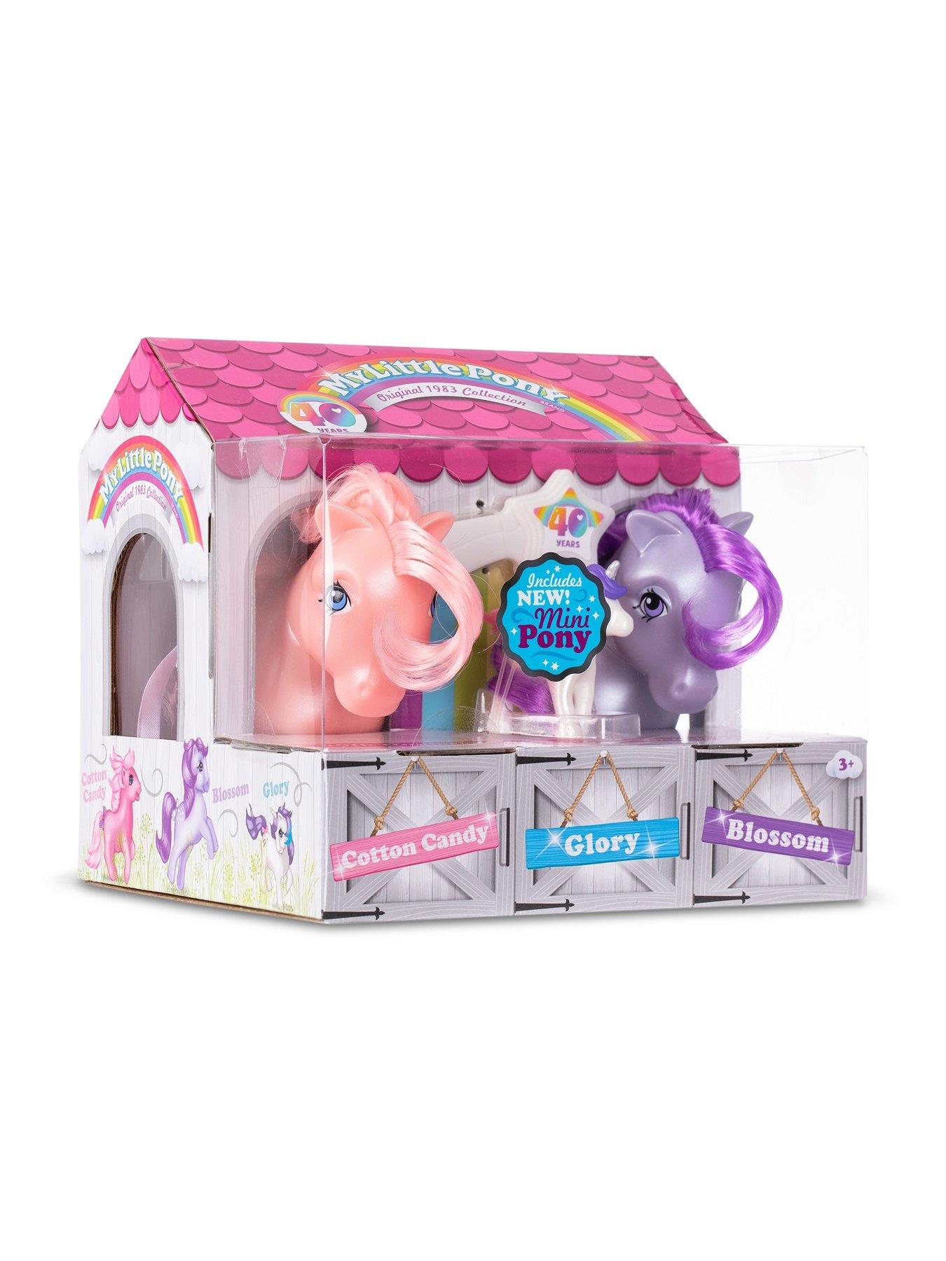 my-little-pony-my-little-pony-40th-anniversary-collector-pack-pearlized-blossom-cotton-candy-amp-mini-gloryback