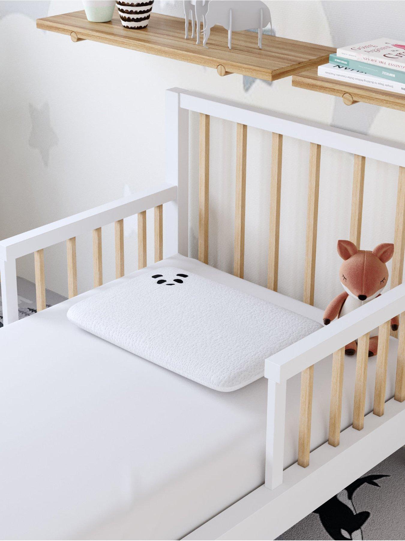 undefined Panda Kids Bamboo  &  Memory Foam Pillow- Toddler - White