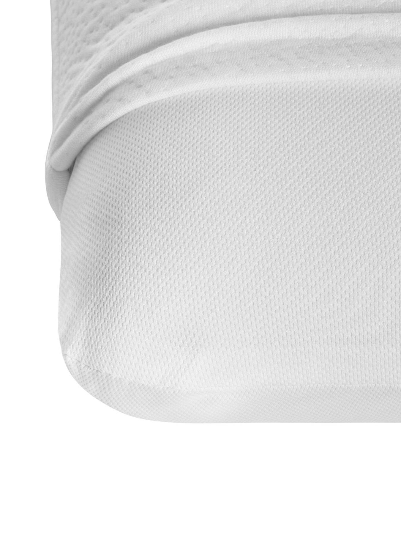 Image 3 of 6 of Panda London Luxury Toddler Bamboo &amp; Memory Foam Pillow - White